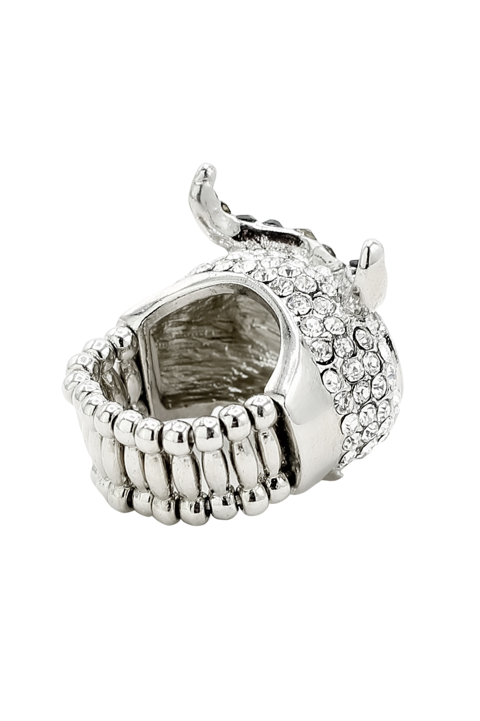 Collezione Alessandro Eule Ring Silber 2