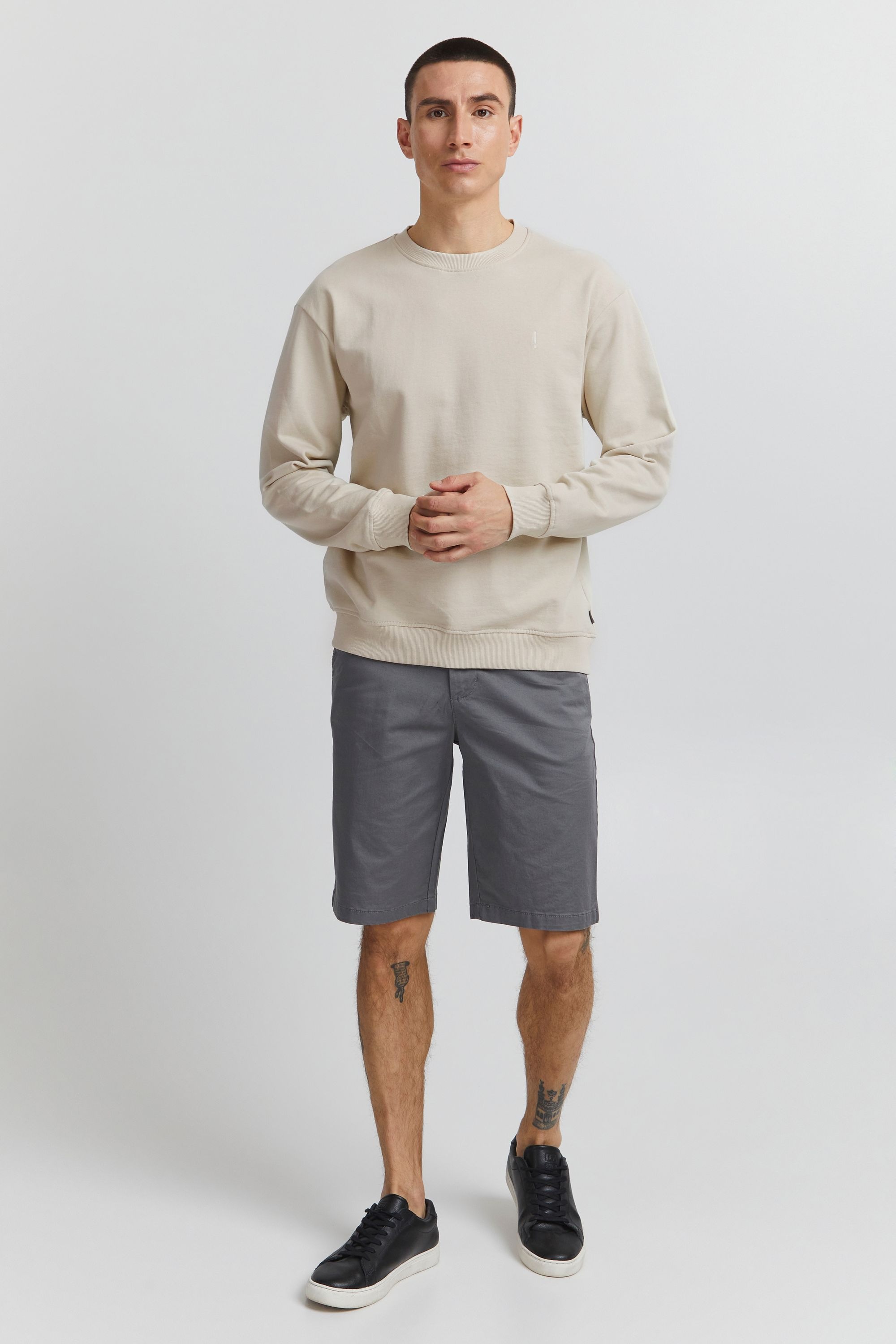 Solid Longpullover "Sweatshirtpullover SDBellamy" günstig online kaufen