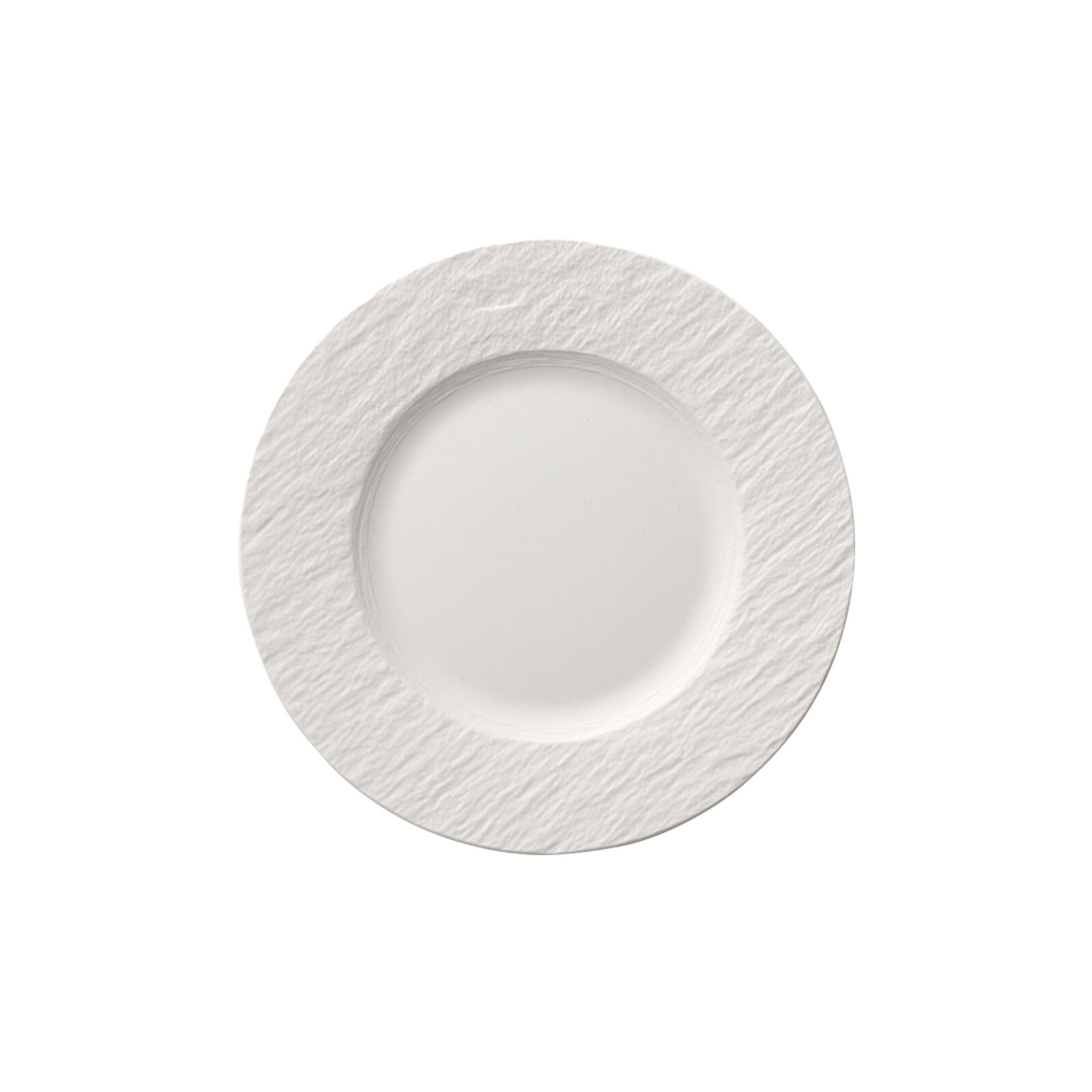 Villeroy & Boch Frühstücksteller »Frühstücksteller Manufacture Rock ø 22.0 cm 6er Set weiß«
