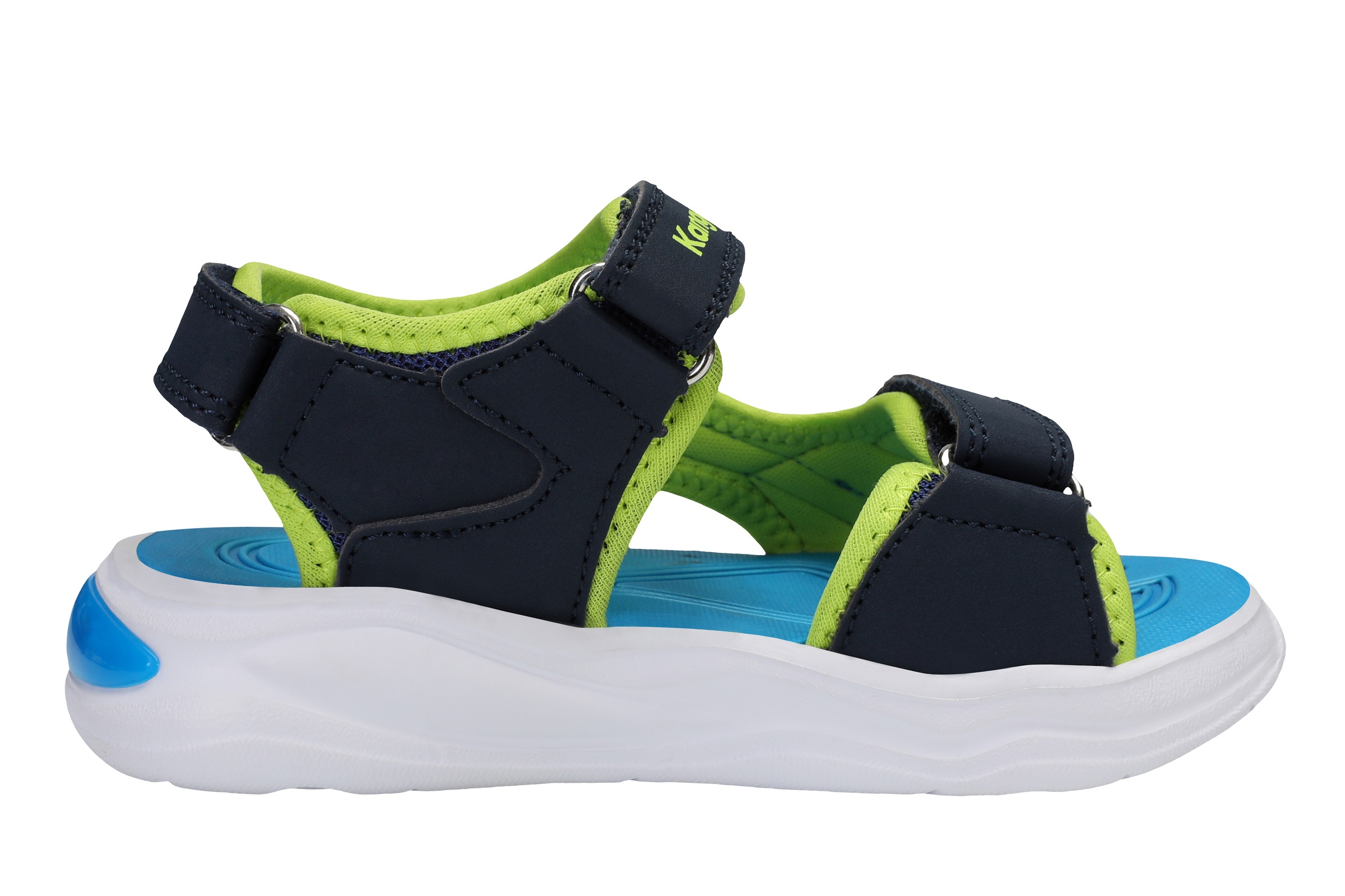 KangaROOS Sandale »K-SLS Ruffy«, mit Blinkfunktion