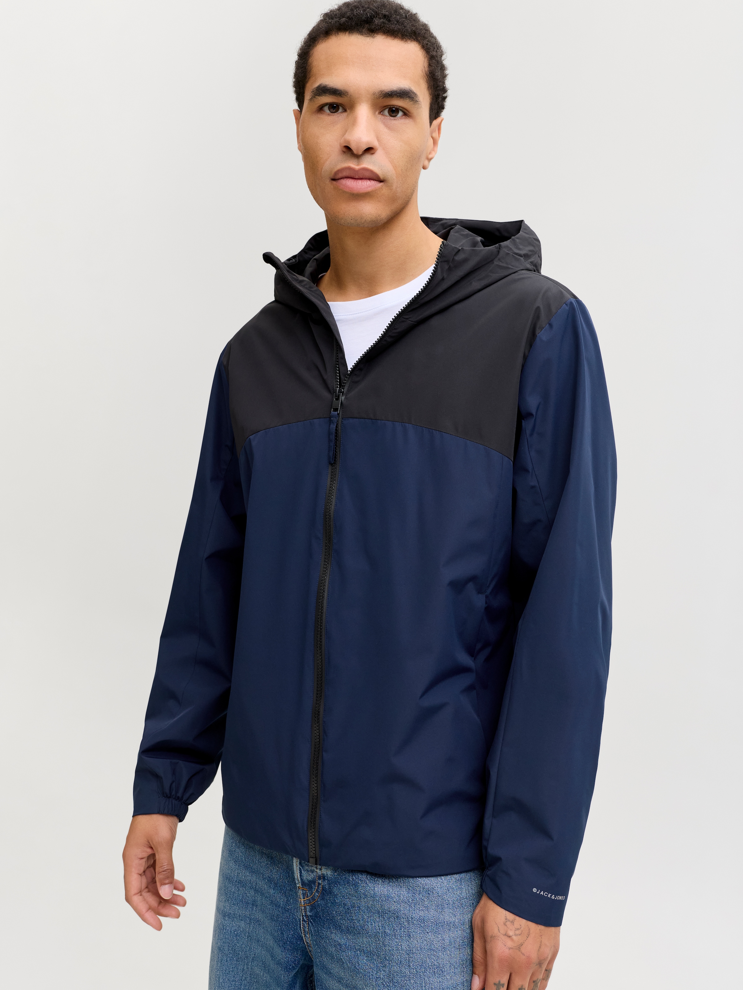Jack & Jones JJESOHO Light Jacket SN Men Navy Blazer Size S 4