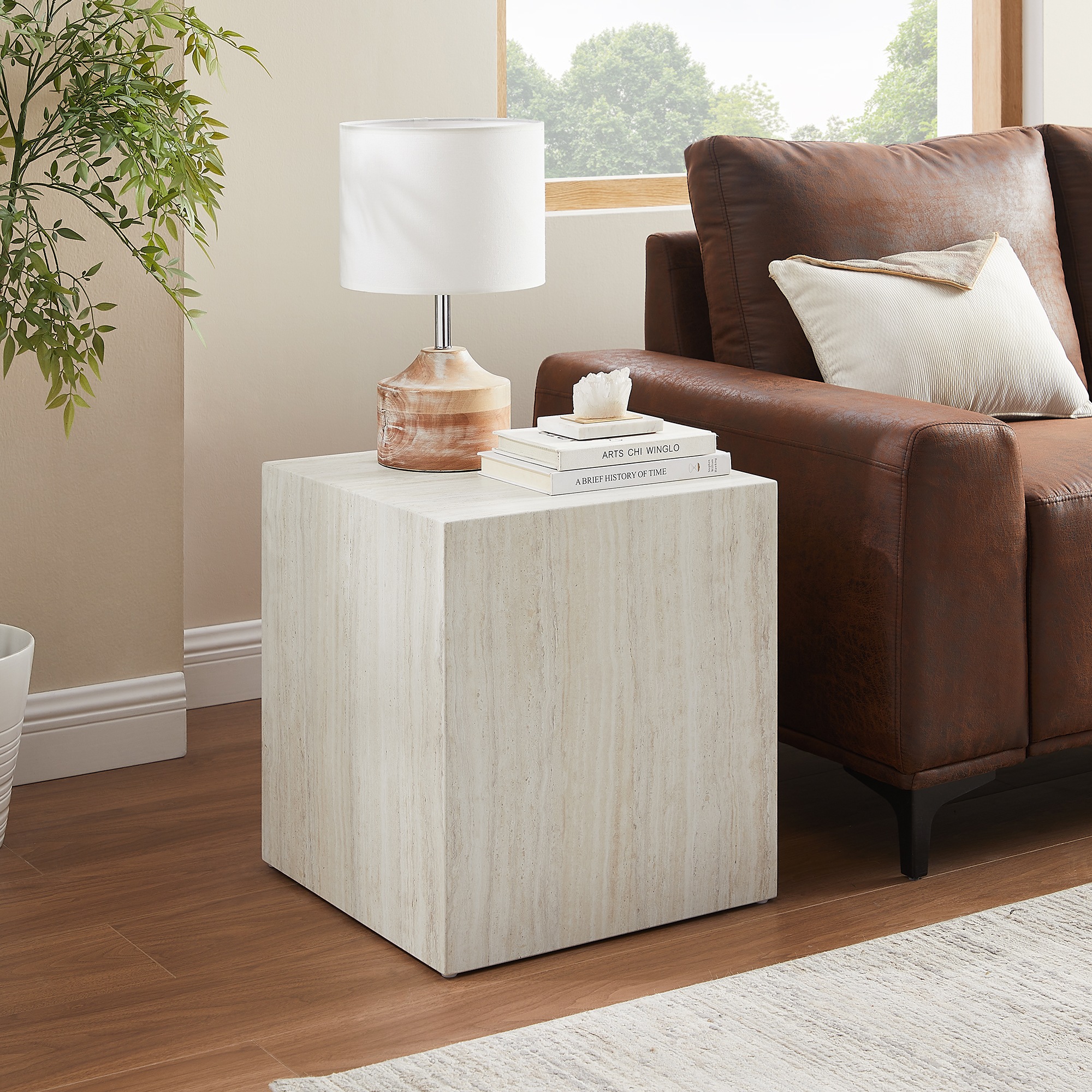 SalesFever Beistelltisch "Design-Tisch für jeden Raum" Quadratisch, 45x45 c günstig online kaufen