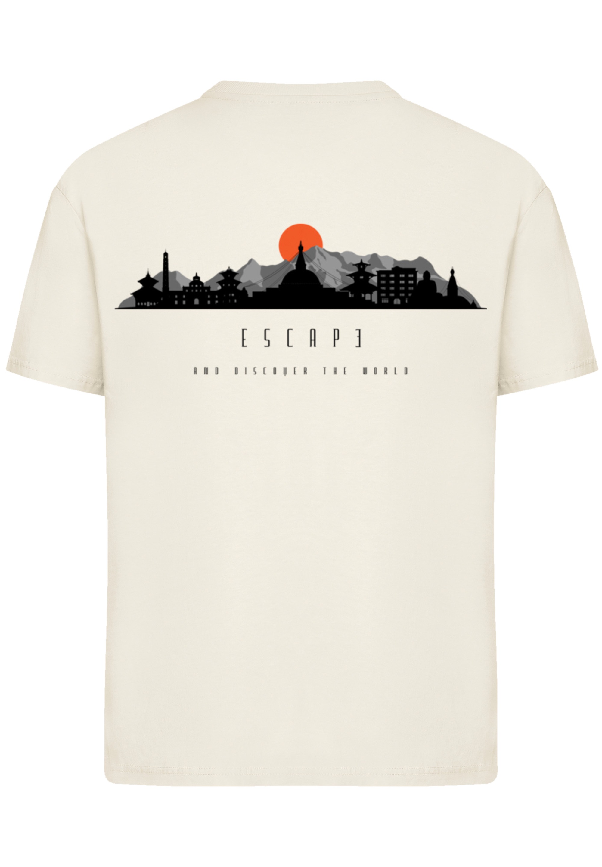 F4NT4STIC T-Shirt "Escape Discover the World Asian Town", Premium Qualität, günstig online kaufen