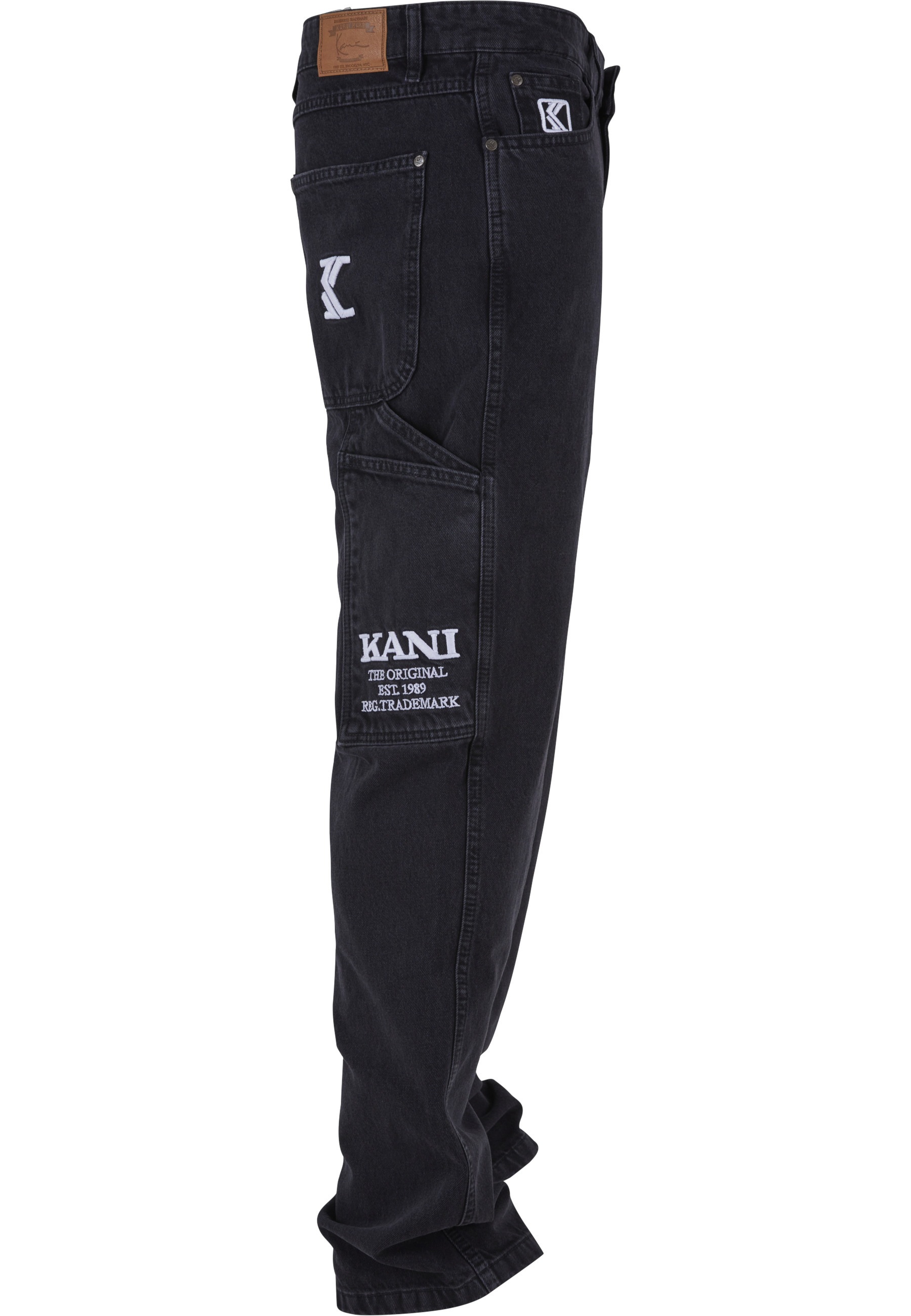 Karl Kani Bequeme Jeans »Karl Kani Herren KMI-PL063-001-03 KK Retro Baggy Workwear Denim« 1 Stk.