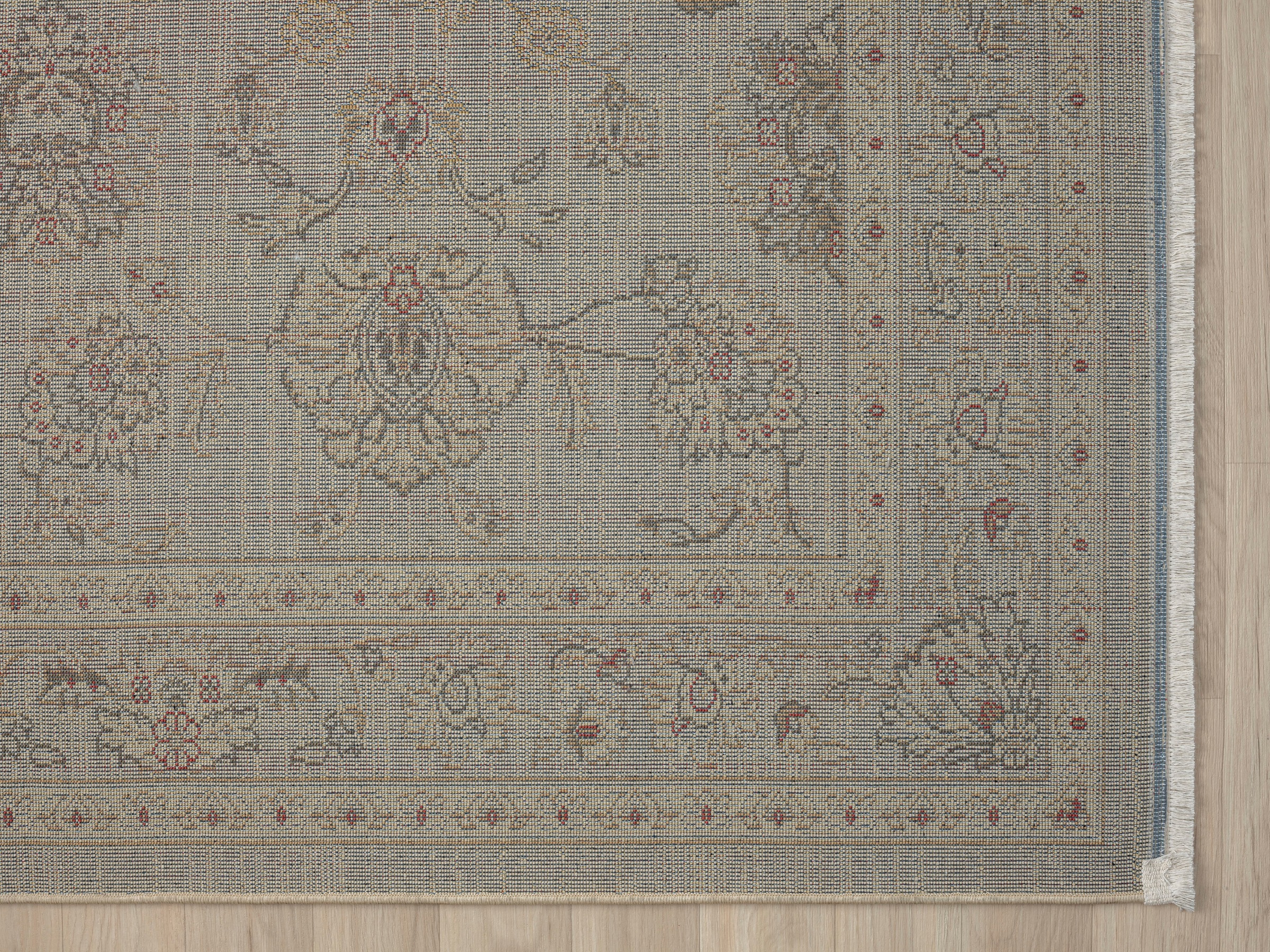 Myflair Möbel & Accessoires Teppich »Maryam 4«, rechteckig, 7,5 mm Höhe, Kurzflor, Orient Optik, edler Glanz, mit Fransen, besonders weich
