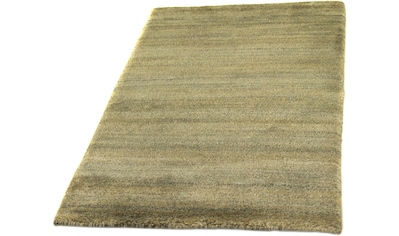 morgenland Wollteppich »Nepal Teppich handgeknüpft grün«, rechteckig, 18 mm Höhe kaufen