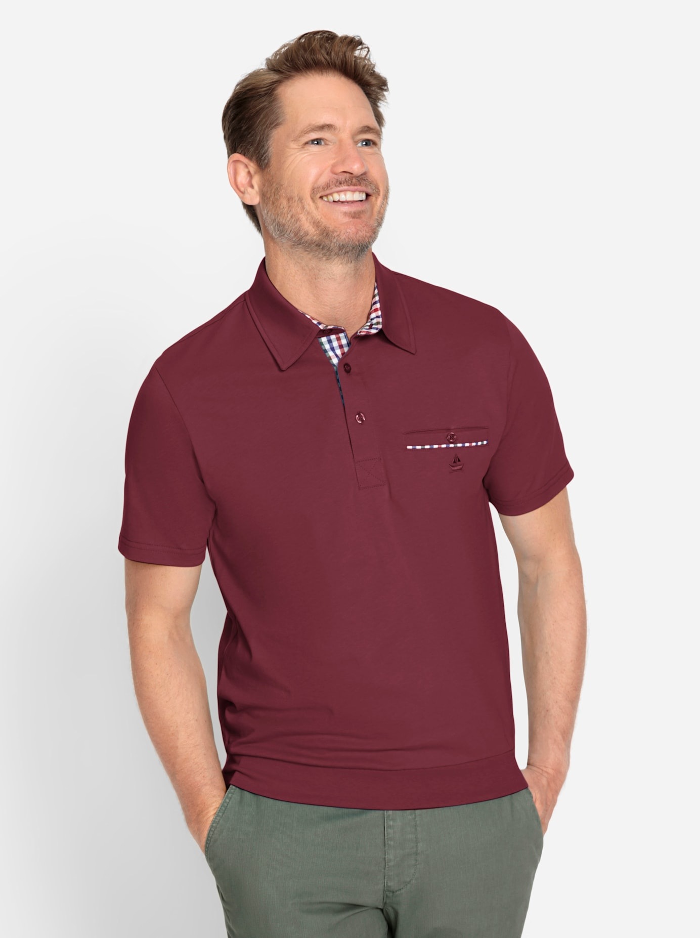 Marco Donati Poloshirt "Kurzarm-Shirt" 1 Stk. günstig online kaufen