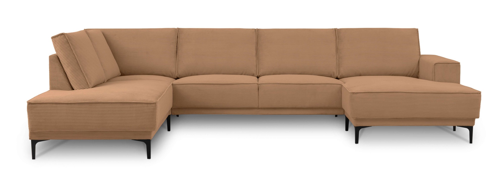OTTO home Wohnlandschaft "XXL Sofa Oland, Struktur, Flachgewebe, Luxus-Micr günstig online kaufen