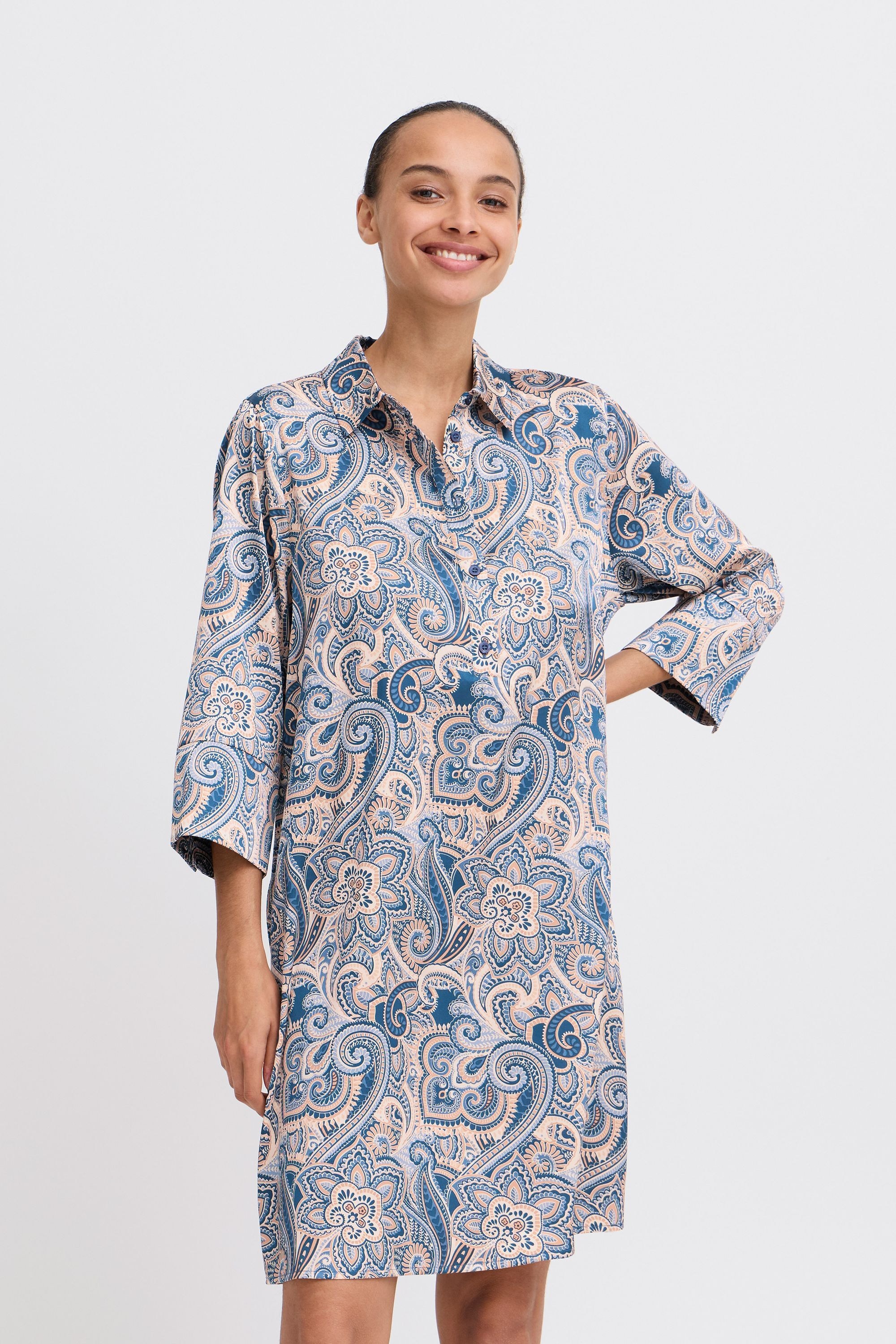 b.young Midikleid »Midikleid BYHILLY SHORT DRESS«