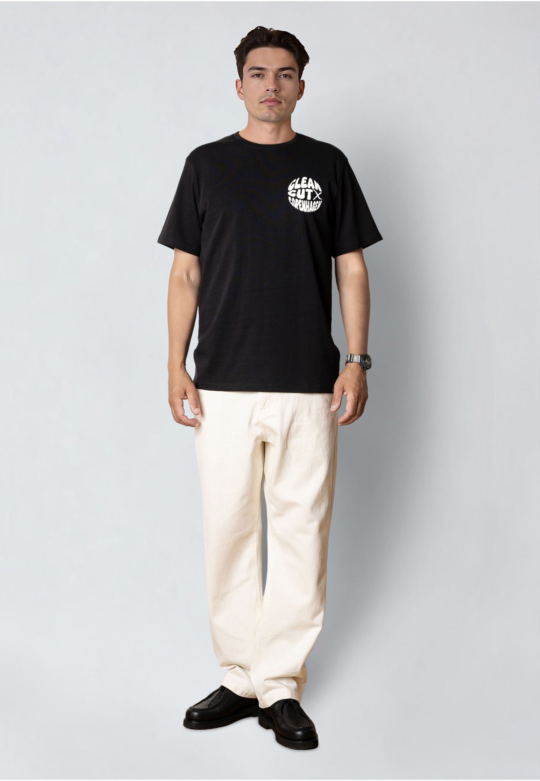 Clean Cut Copenhagen T-Shirt »Clean Cut Copenhagen Circle Logo t-shirt« 1
