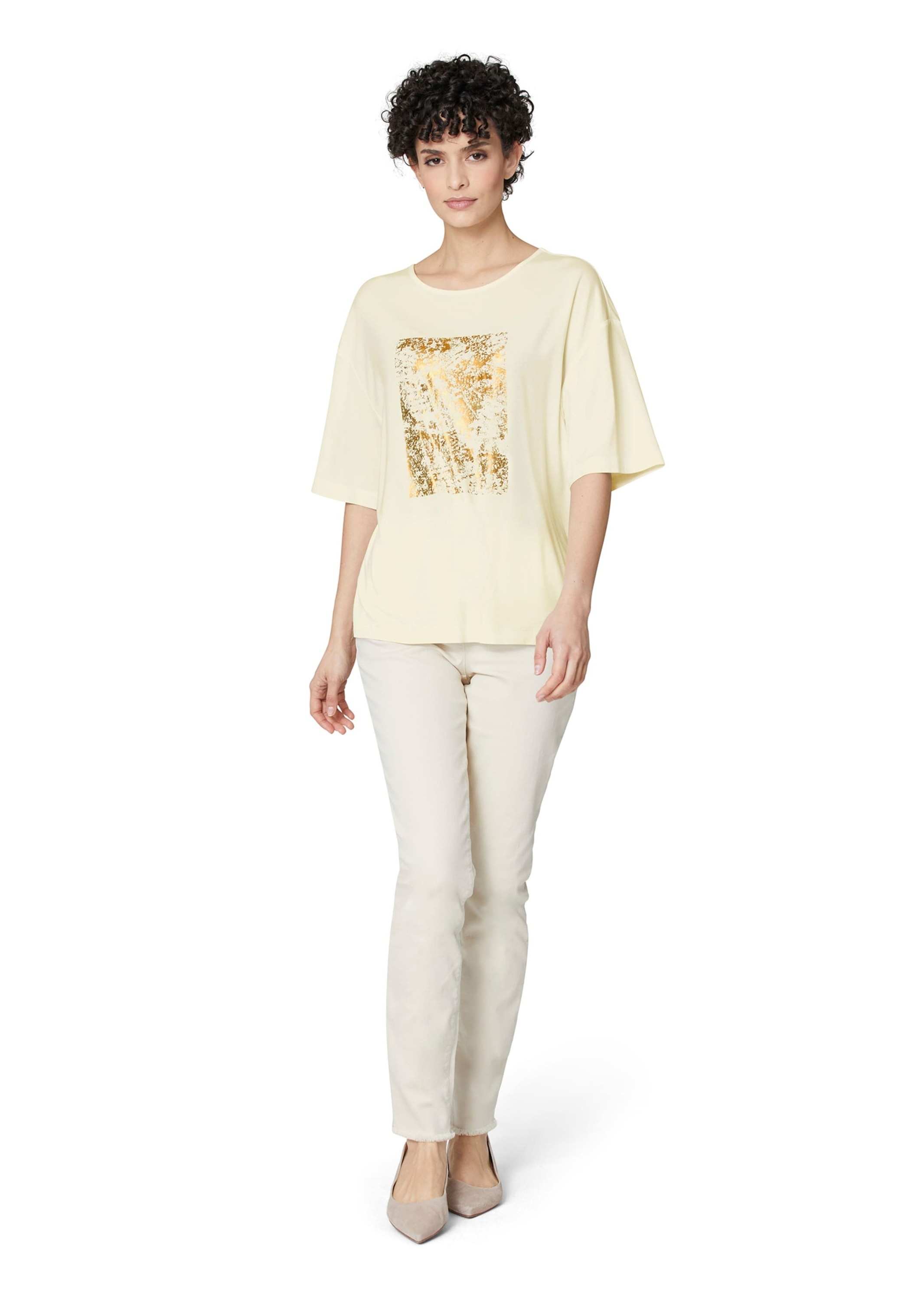 MADELEINE Kurzarmshirt "Shirt Oversized-Shirt mit exklusivem Glanz-Print" günstig online kaufen