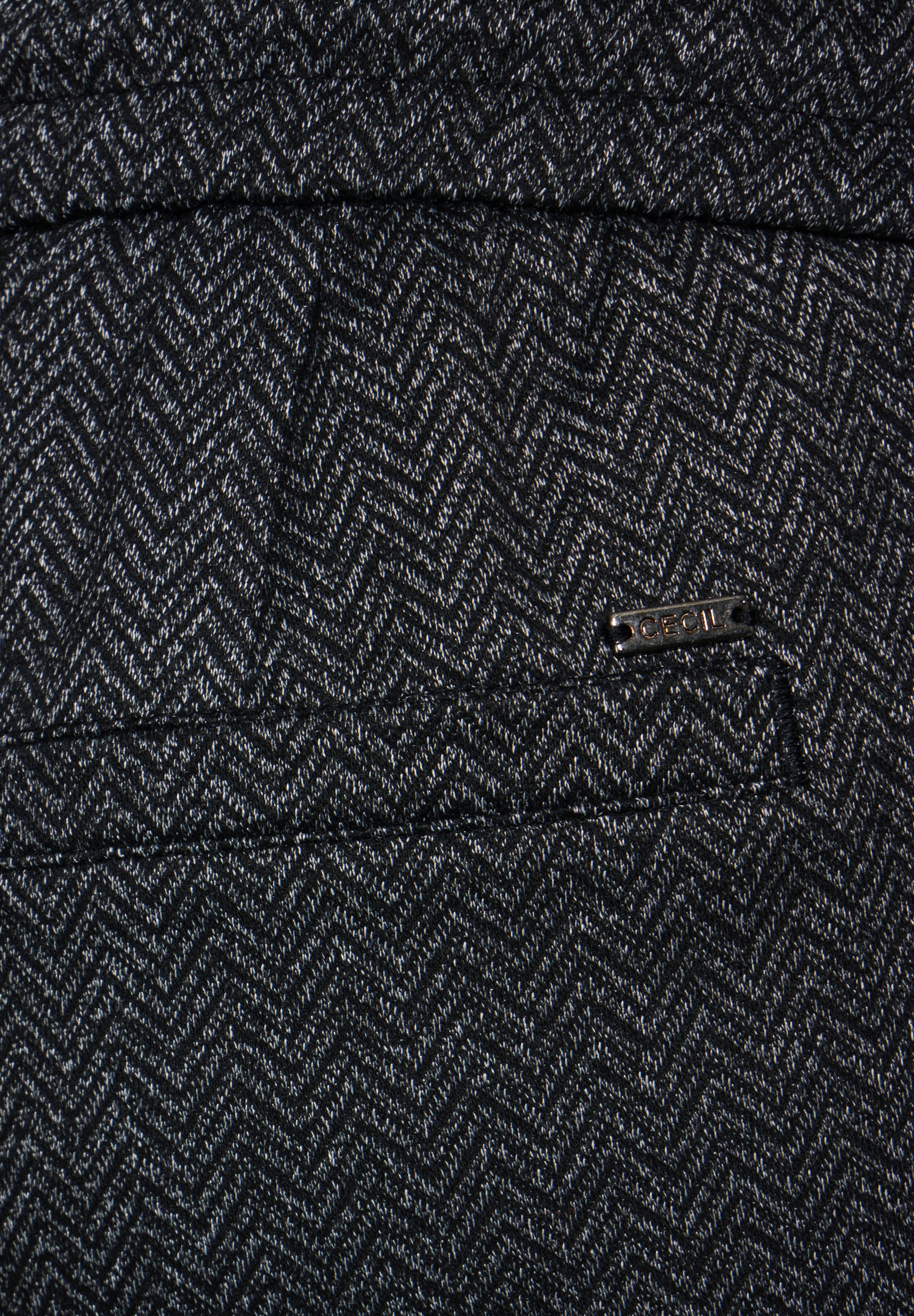 Cecil Stoffhose »Style Tracey«, im Herringbone Look
