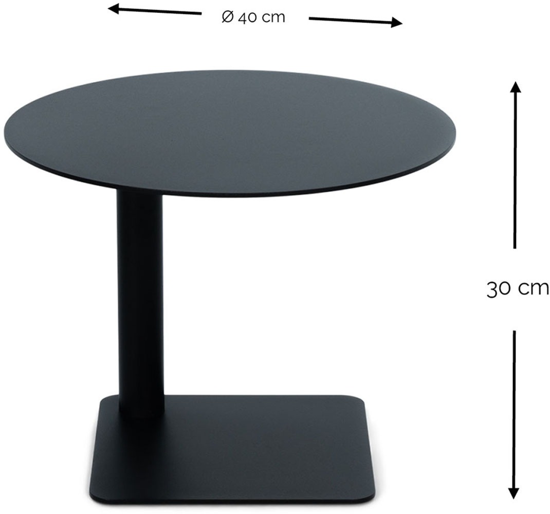 Spinder Design Beistelltisch »SUNNY 30« Beistelltisch aus Stahl