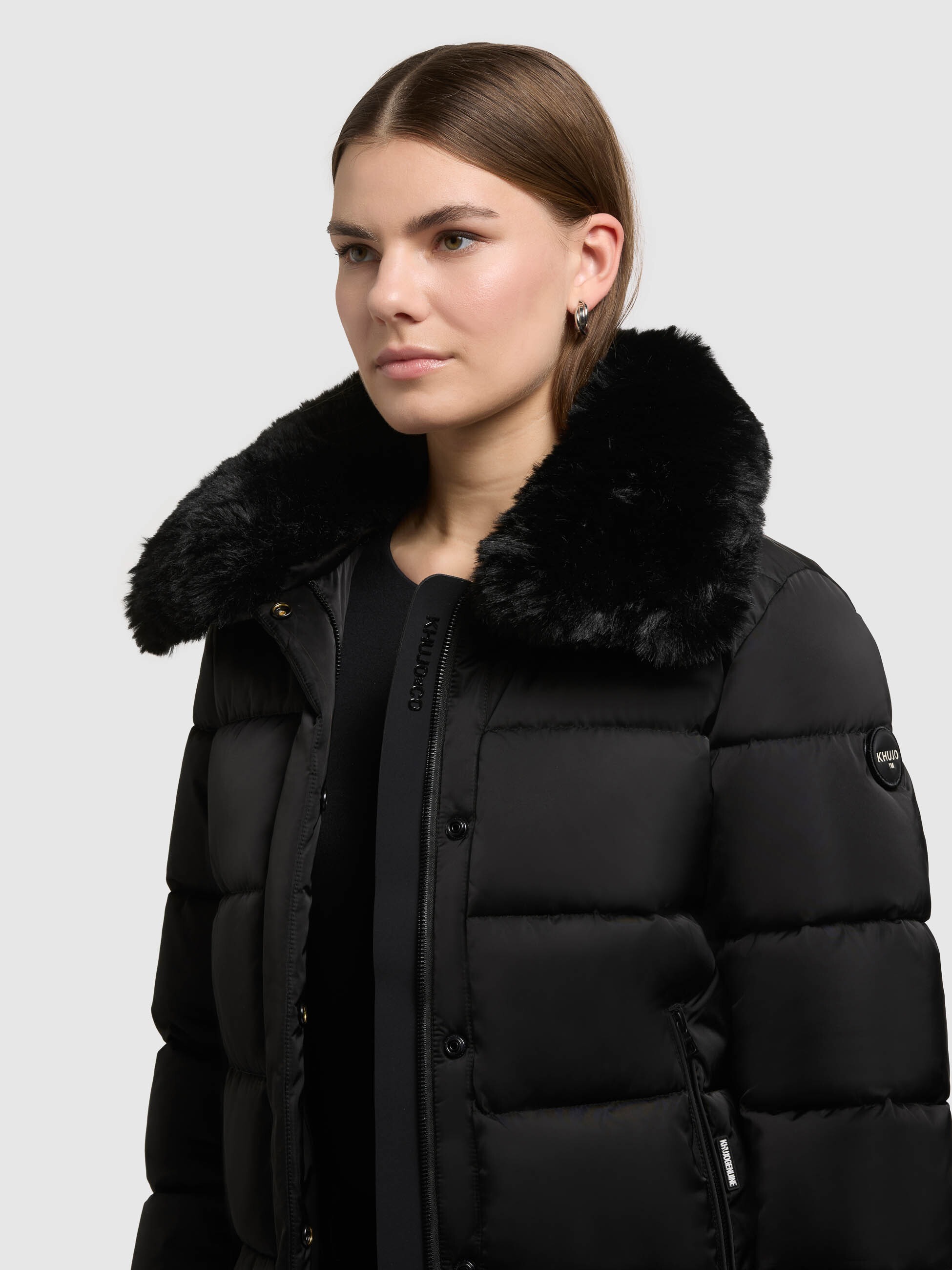 khujo Steppjacke »CLIA« ohne Kapuze