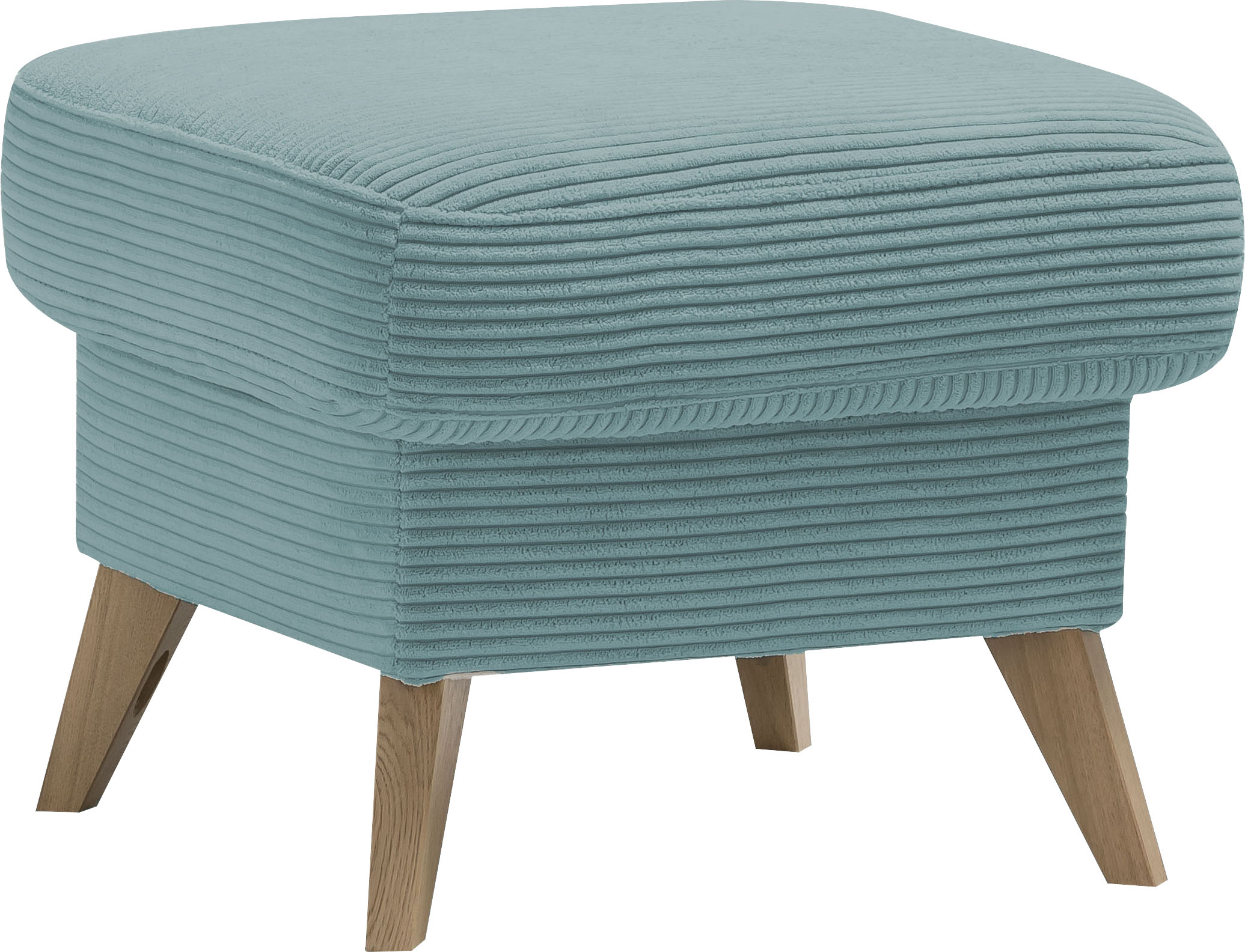 exxpo - sofa fashion Hocker "Samso, kompakte und bequeme Sitzgelegenheit in aktuellem Cord Bezug"