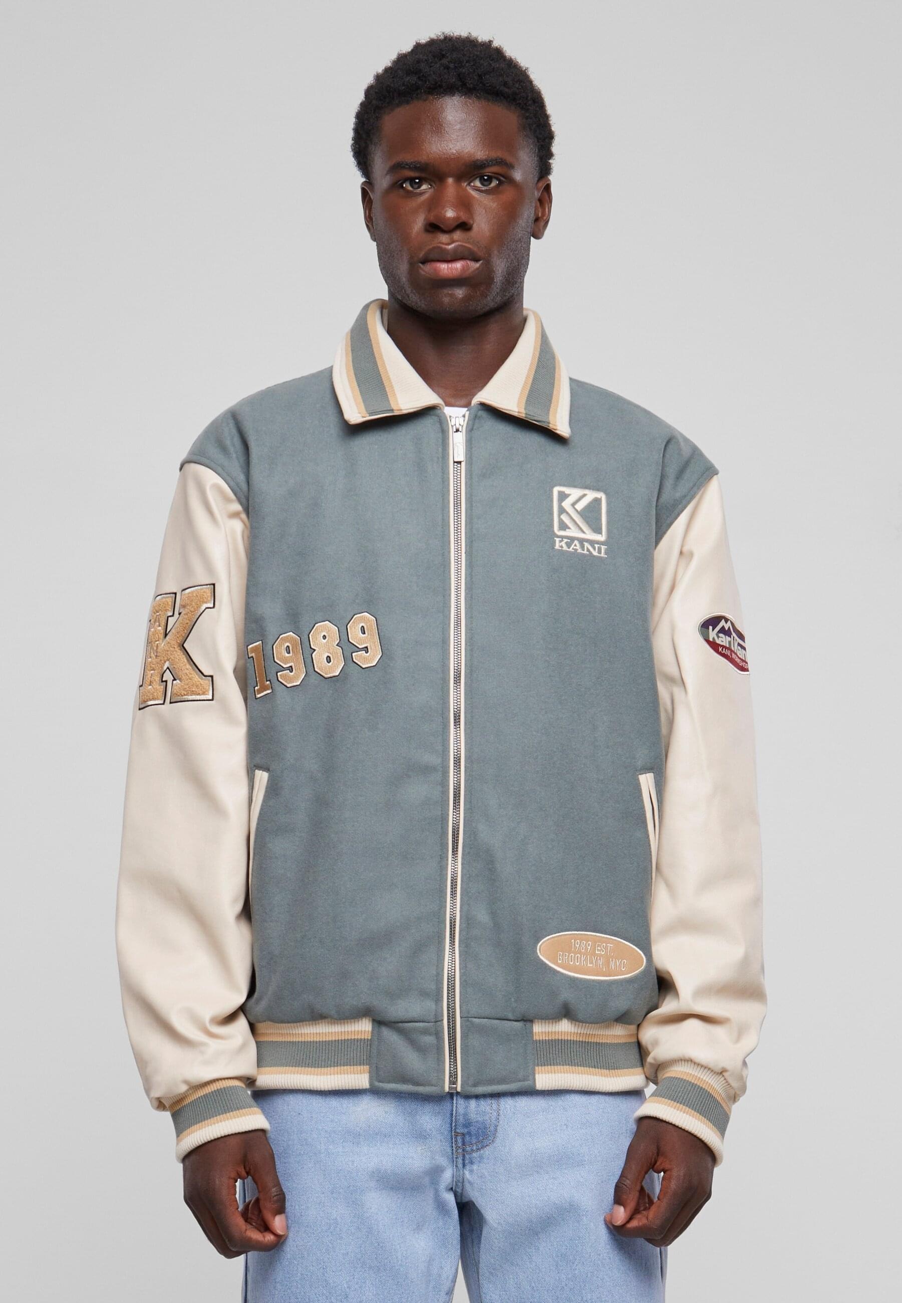 Karl Kani Collegejacke »Karl Kani Herren KM233-022-1 KK Og Block College Jacket«, (1 St.), ohne Kapuze