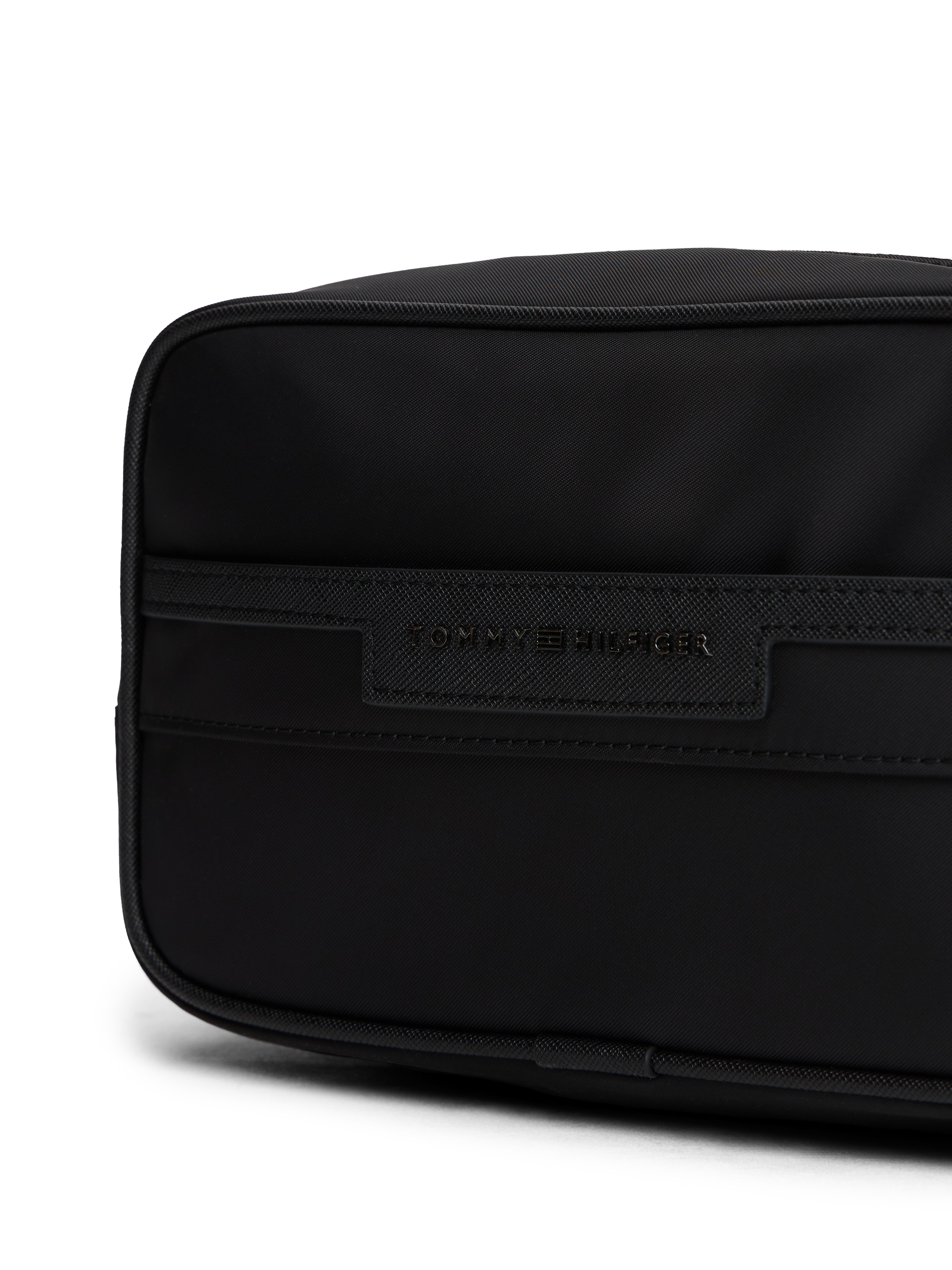 Tommy Hilfiger Kulturbeutel »TH REPREVE WASHBAG«, Waschbeutel, Reise, Minibag mit Steckfach an der Vorderseite