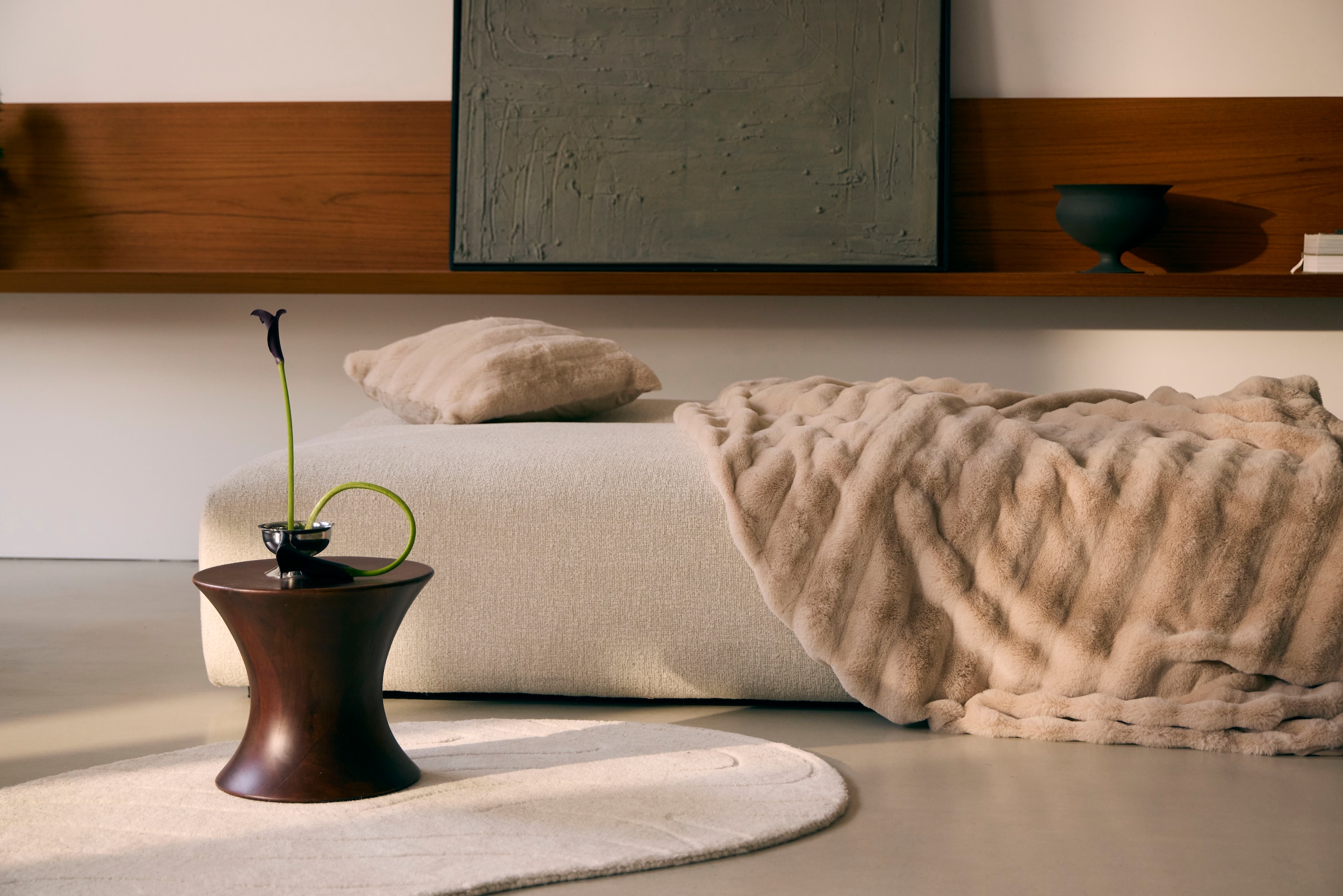 LeGer Home by Lena Gercke Wohndecke »Cleora« Premium, 450g/m², weich, 150X200 cm, Decke, 3D Wellenmuster, Überwurf,