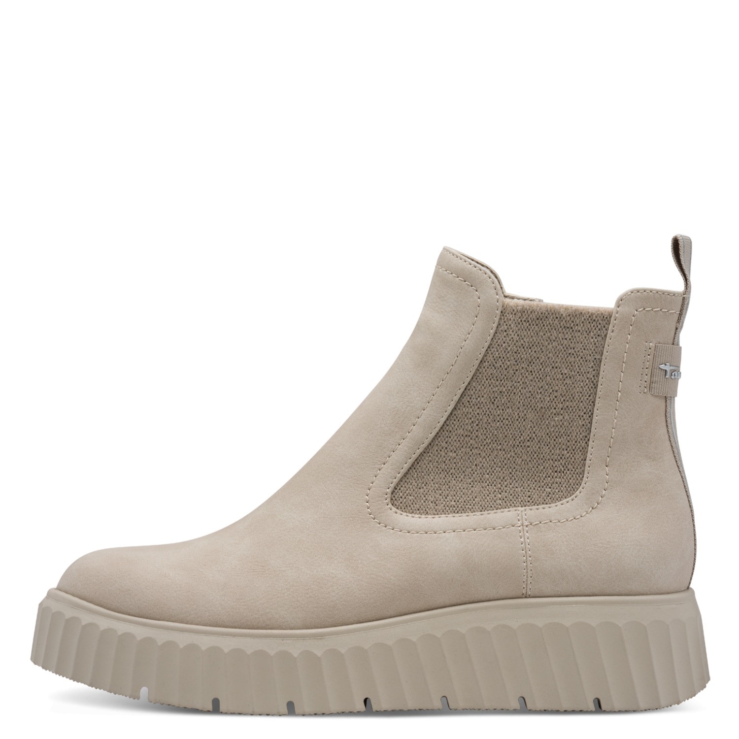 Tamaris Chelseaboots  Plateau, Stiefelette mit praktischem Innenreißverschluss
