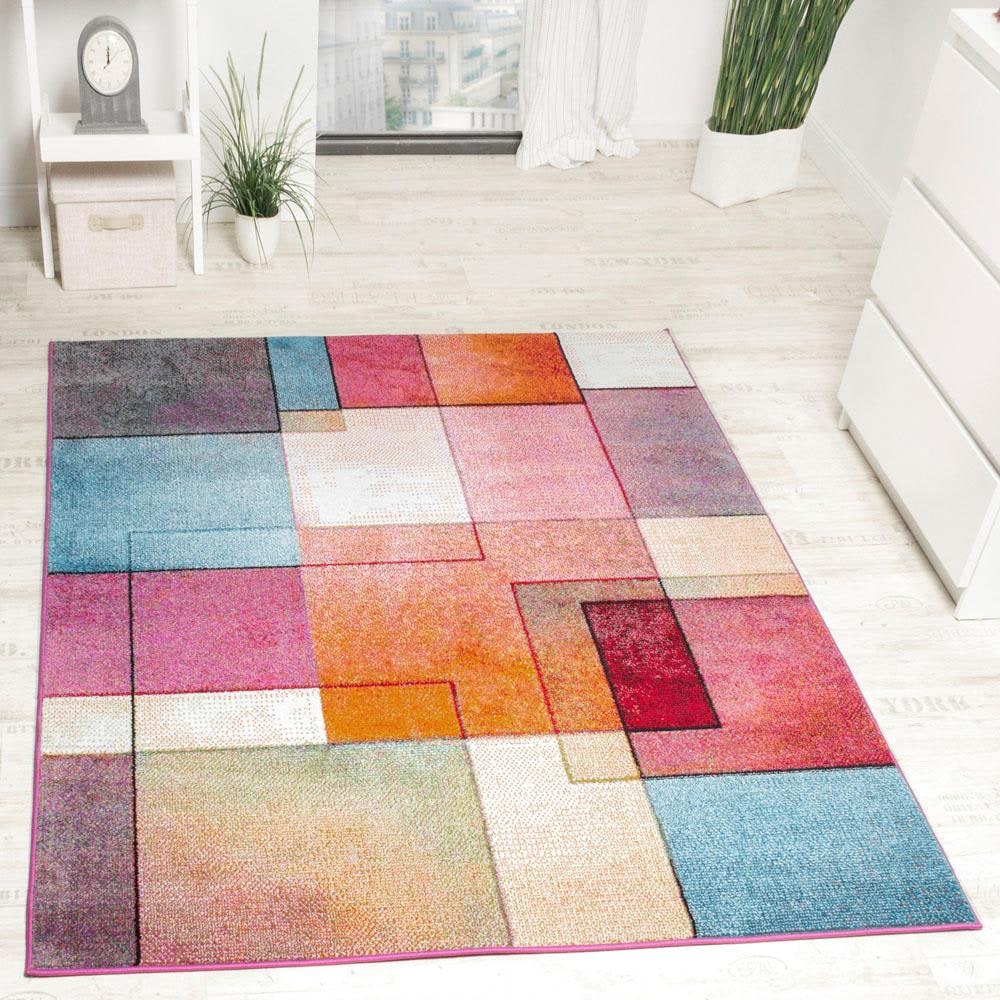 Paco Home Läufer »ECE 933«, rechteckig, Teppich-Läufer, Kurzflor, modernes  Karo Design bestellen | BAUR | Kurzflor-Läufer