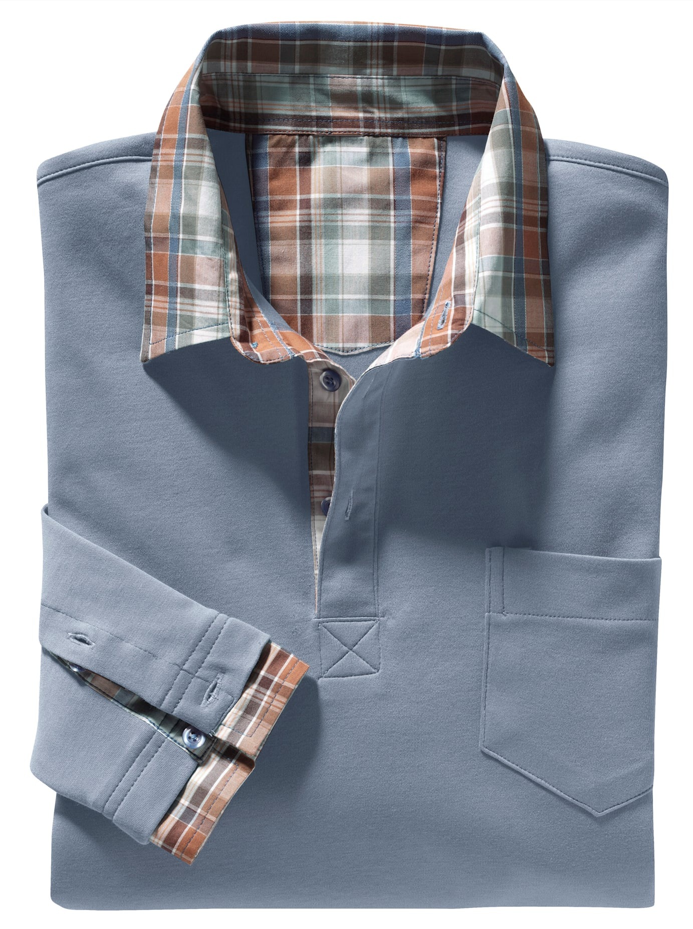 Poloshirt »Langarm-Poloshirt«