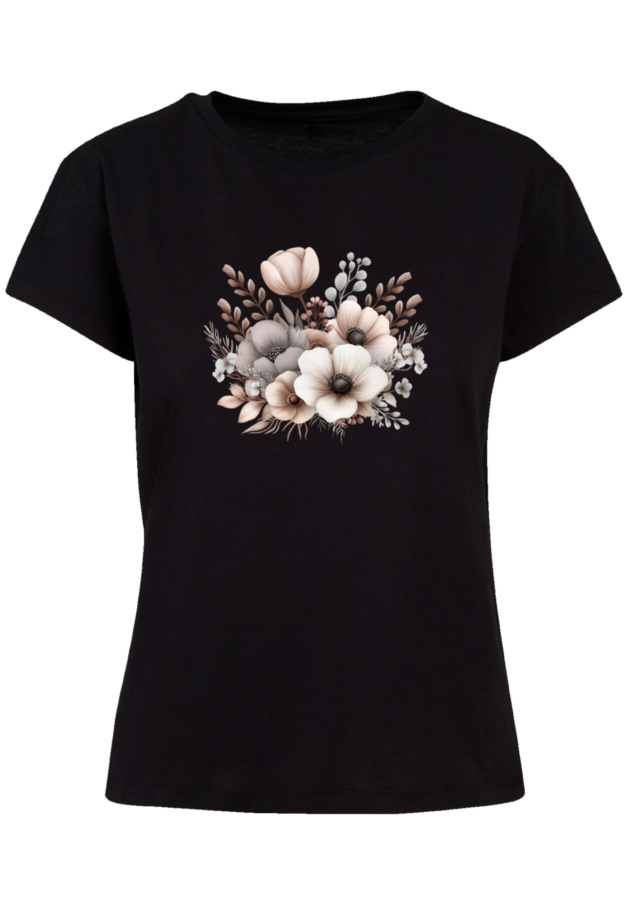 F4NT4STIC T-Shirt »Blumenstrauß Boho«, Premium Qualität