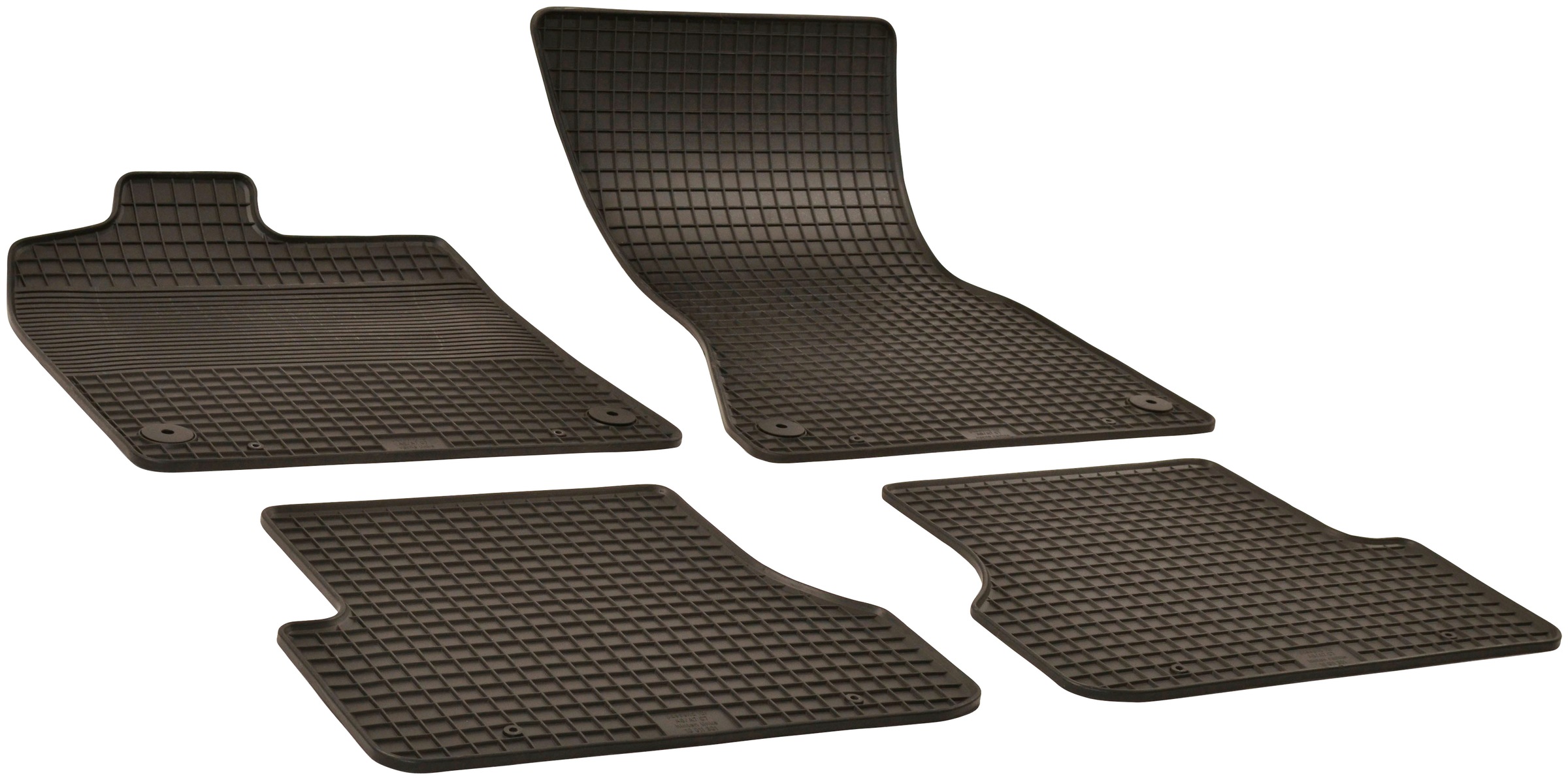 WALSER Passform-Fußmatten, 05/2011-09/2018 BAUR Audi (4 St., 2 Kombi-Stufenheck, Vordermatten, Audi, A6 Rückmatten), 2 A6, online kaufen | für