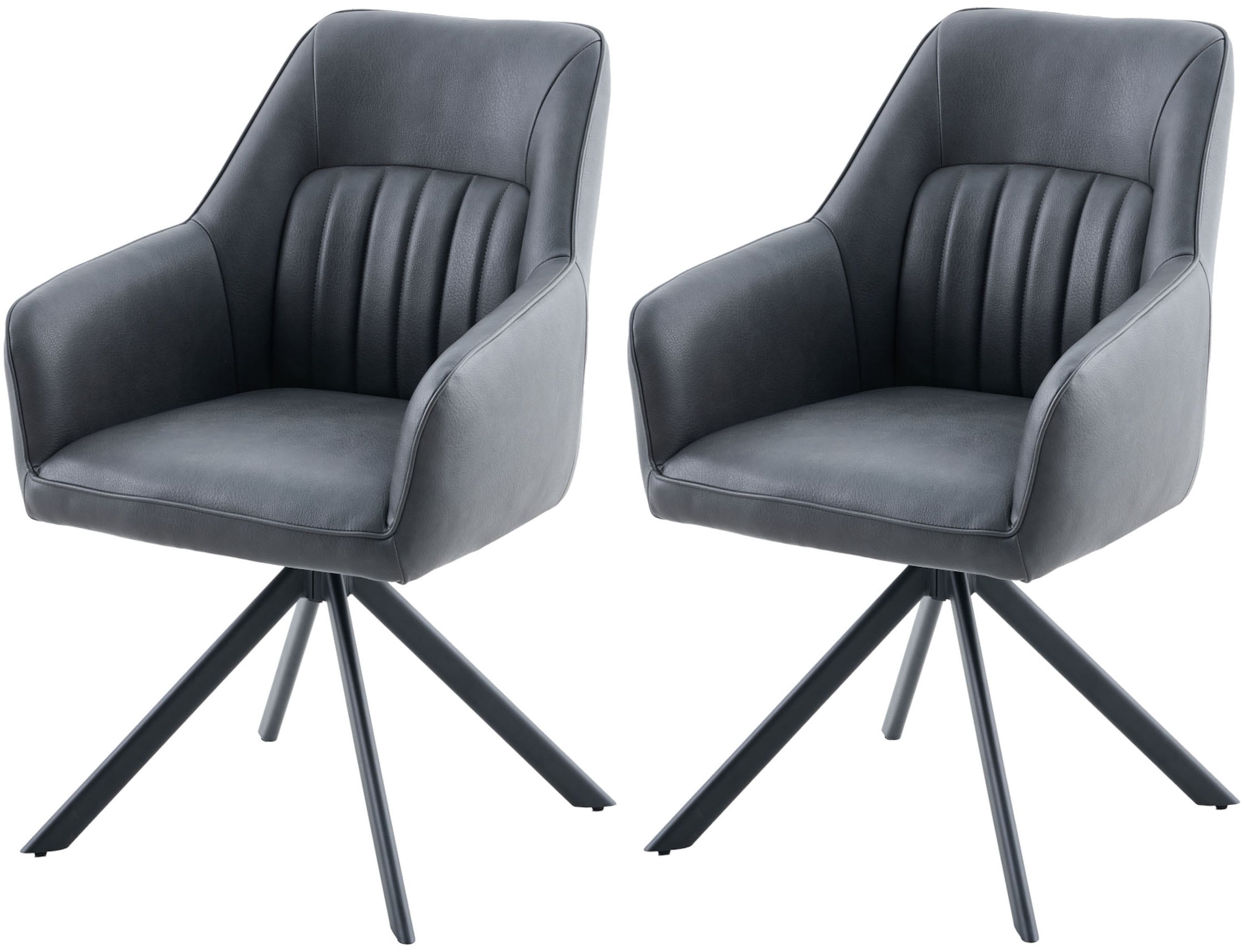 HELA Armlehnstuhl "POLINA" (Set) 2 Stk.4-Fuß, 360 drehbar, Ovalrohrgestell, günstig online kaufen