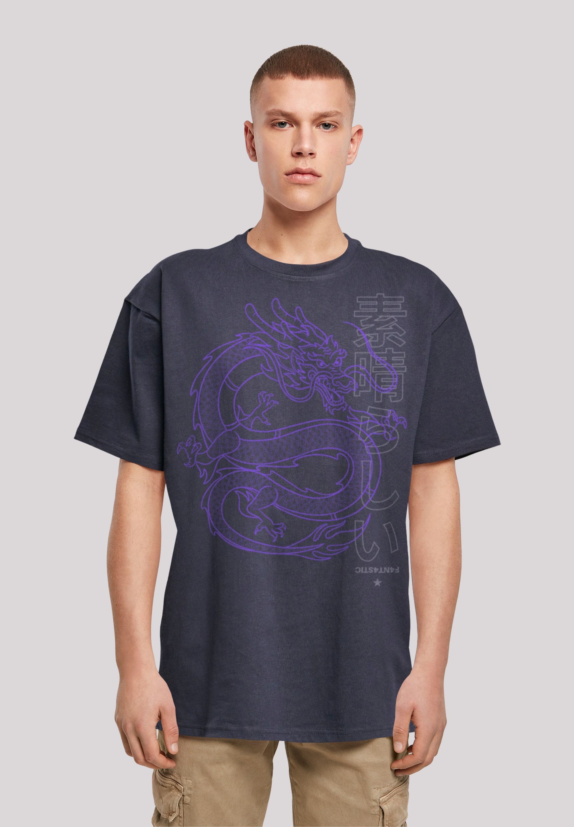 | F4NT4STIC T-Shirt »Drache Print kaufen ▷ BAUR Japan«,