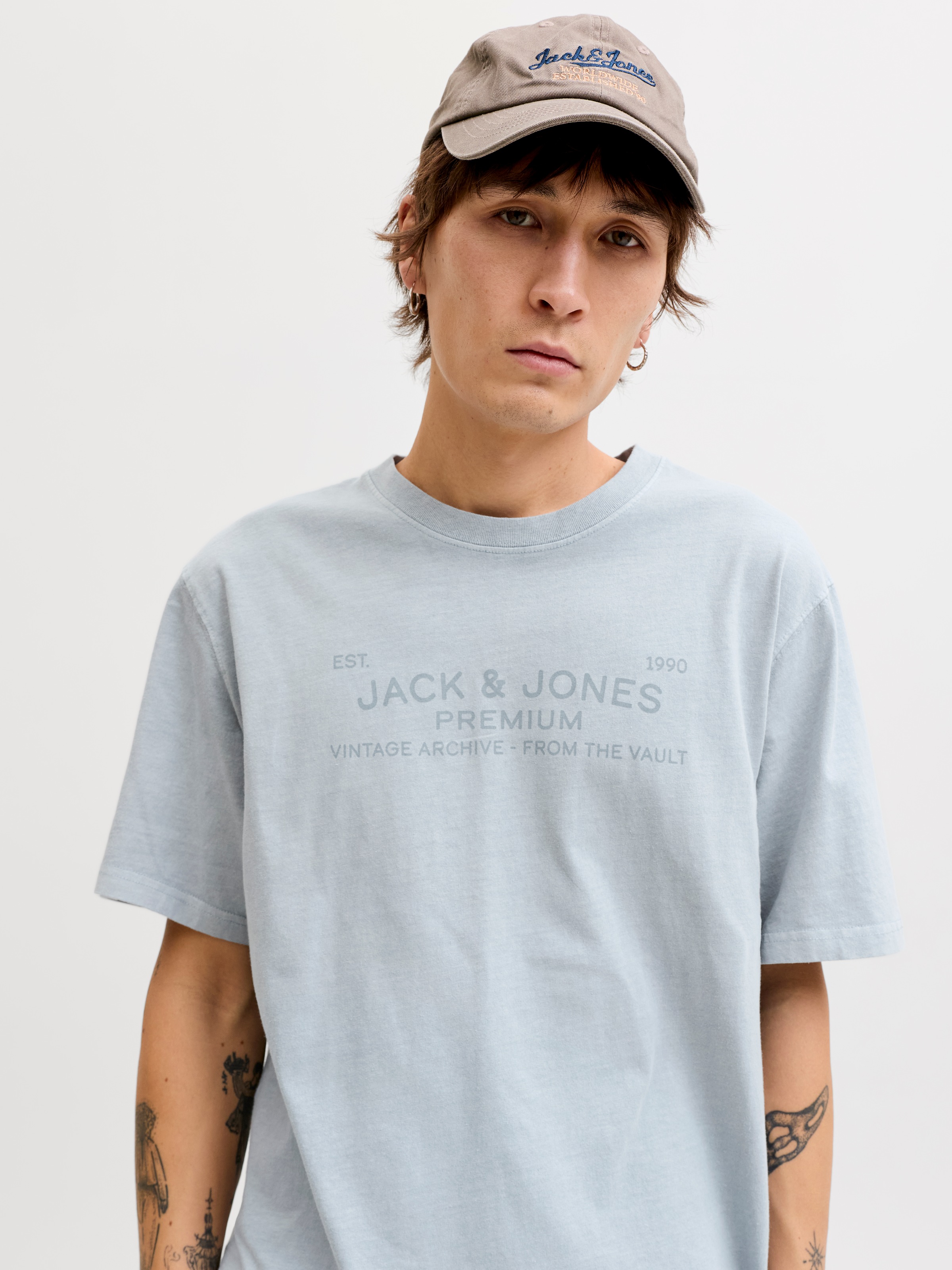 Jack & Jones T-Shirt "JPRBLUAIDEN SS TEE" Baumwolle, regular fit günstig online kaufen