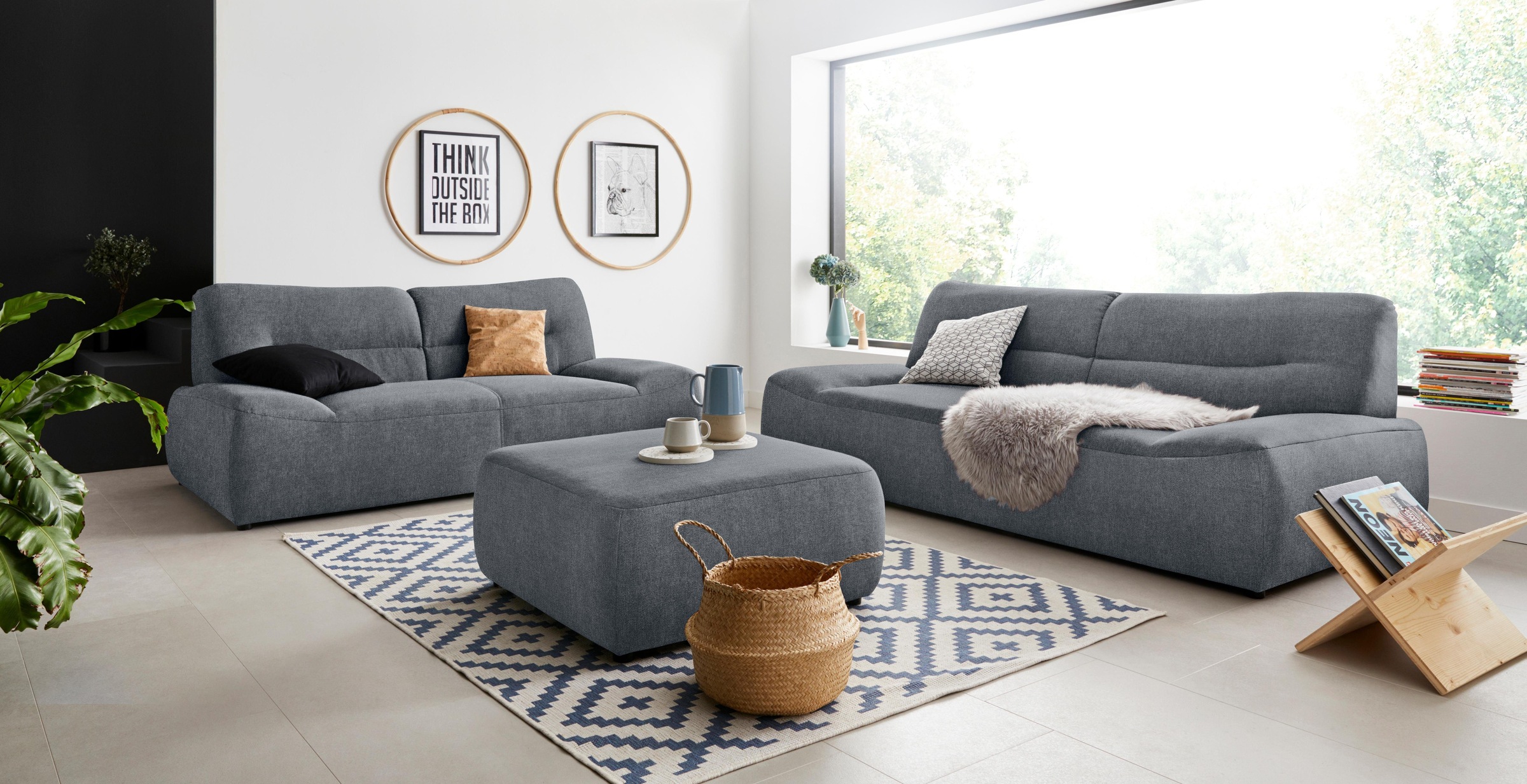DOMO collection Hocker »Cesena«