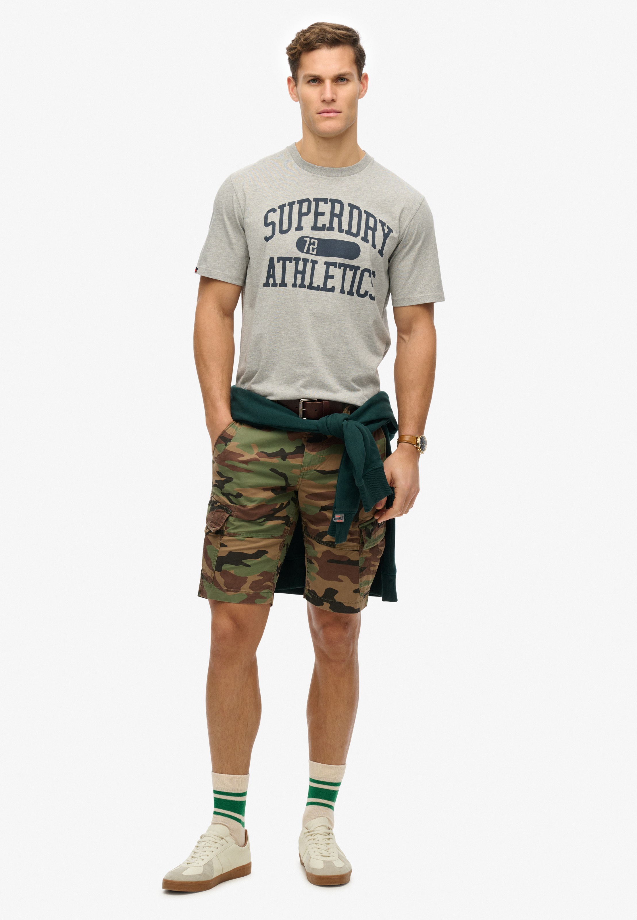 Superdry Rundhalsshirt »ATHLETIC ESS TEE«