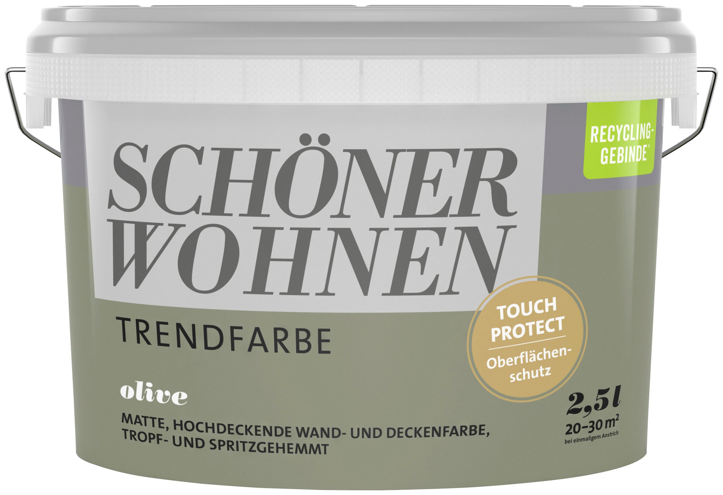 SCHÖNER WOHNEN FARBE Wand- und Deckenfarbe »TRENDFARBE«, die neuen Trendfarben 2024,...