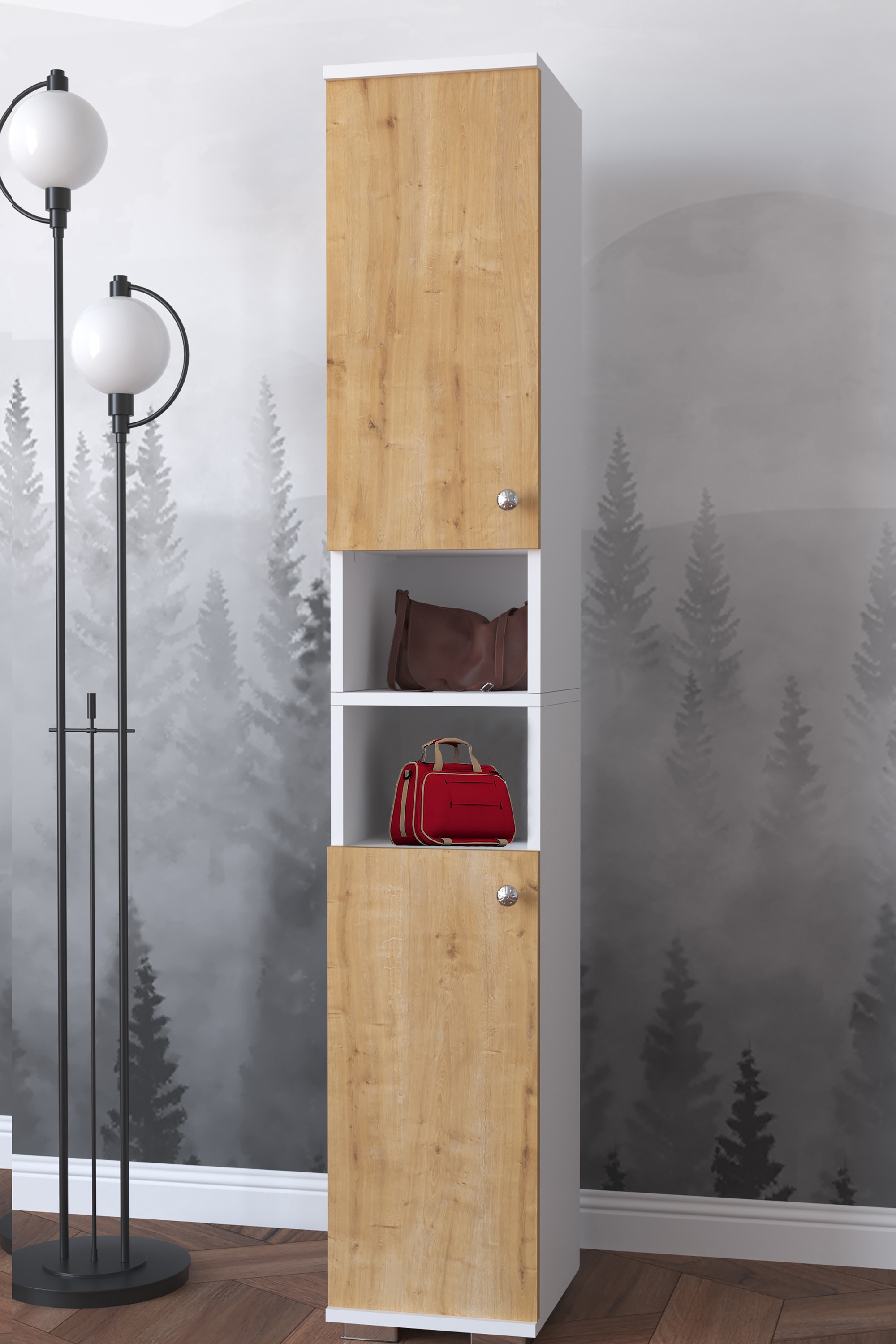 VCM Schuhschrank »Holz schmaler Schuhschrank Dielenmöbel Gados M«