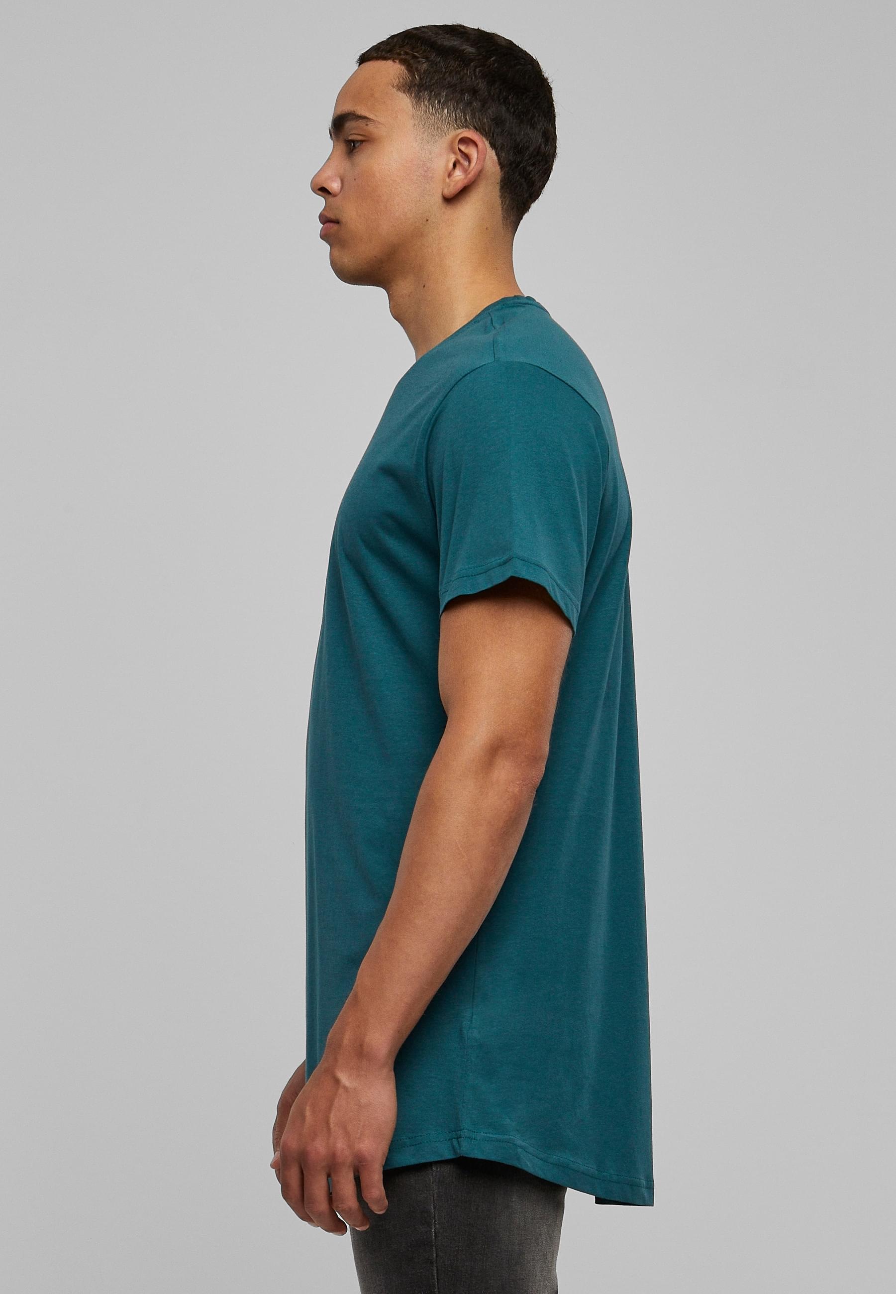 URBAN CLASSICS Kurzarmshirt »Urban Classics Herren Shaped Long Tee«, (1 tlg.)