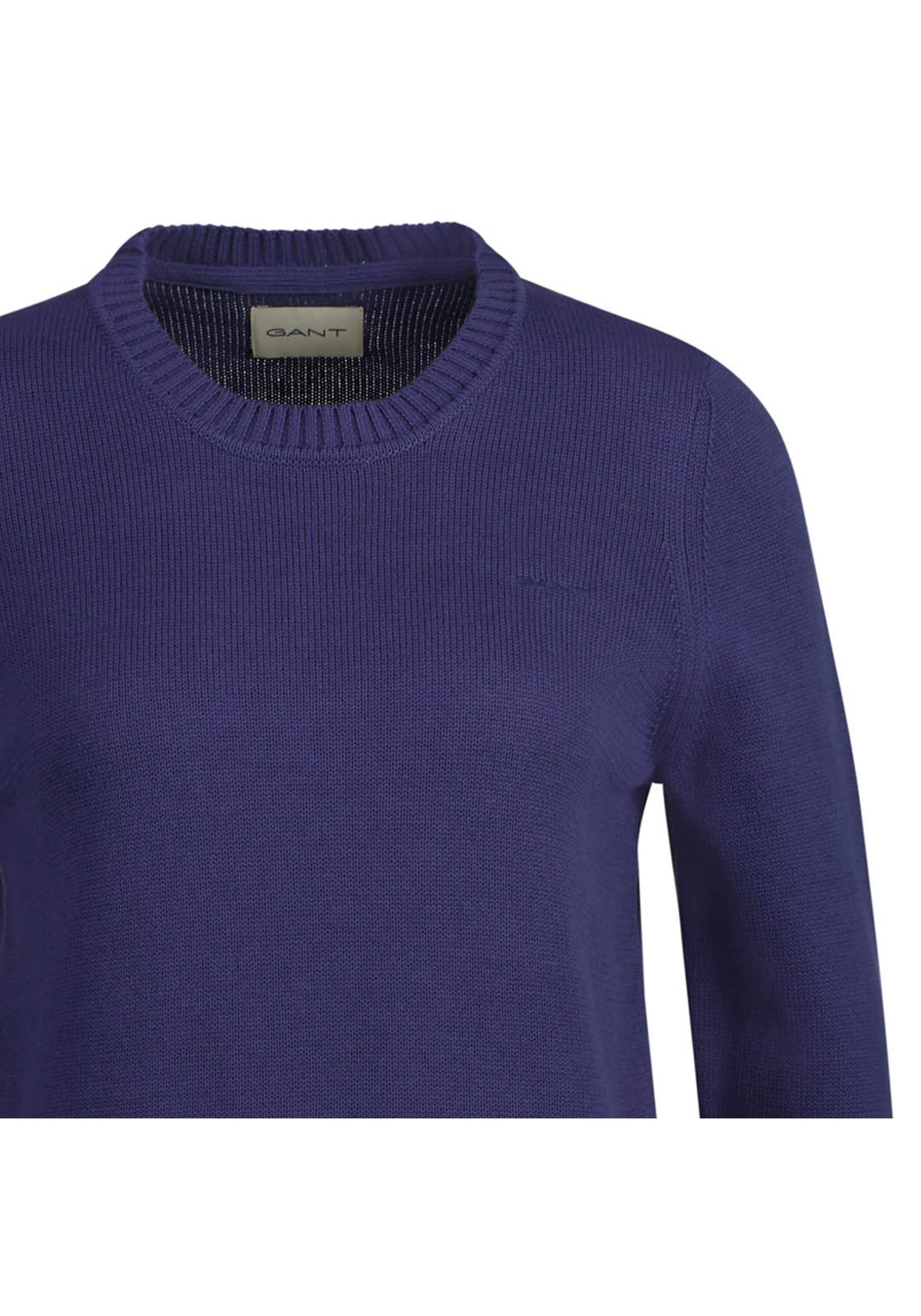 Gant Rundhalspullover "CLASSIC COTTON C-NECK", mit Zopfstrickmuster günstig online kaufen