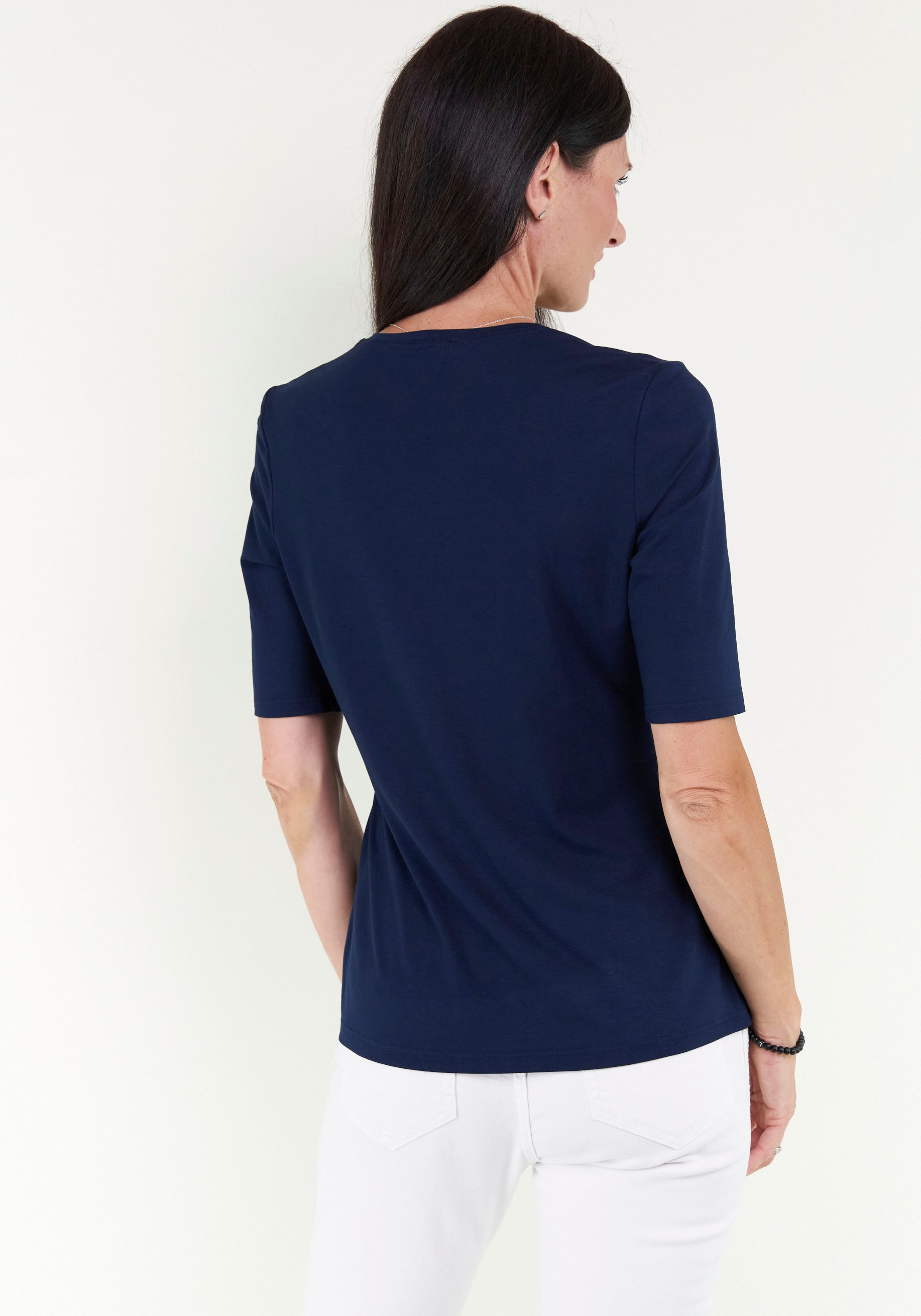 Seidel Moden V-Shirt, mit Halbarm IN Material, aus für softem | BAUR GERMANY MADE kaufen