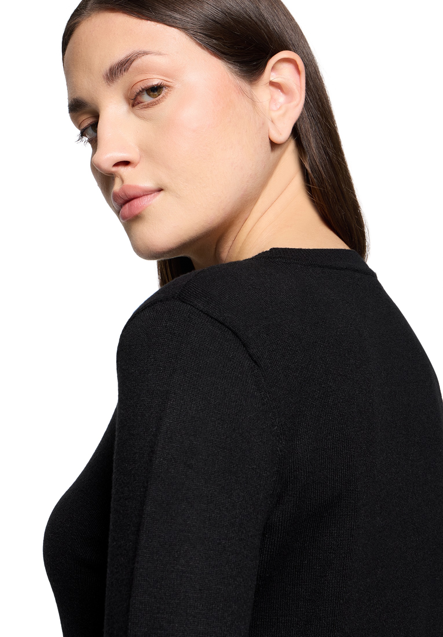 Betty Barclay Strickpullover »Damen mit U-Boot-Ausschnitt« 1