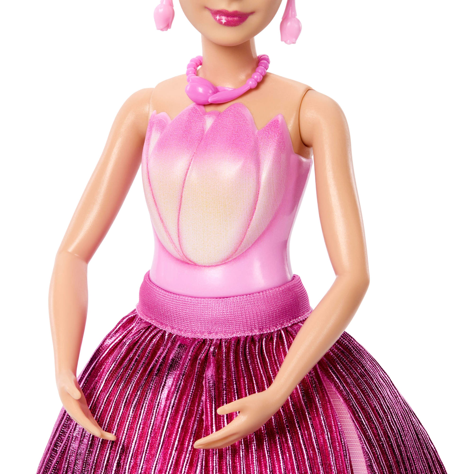 Barbie Anziehpuppe »Flower Surprise Puppe - pinke Tulpe« mit Duft