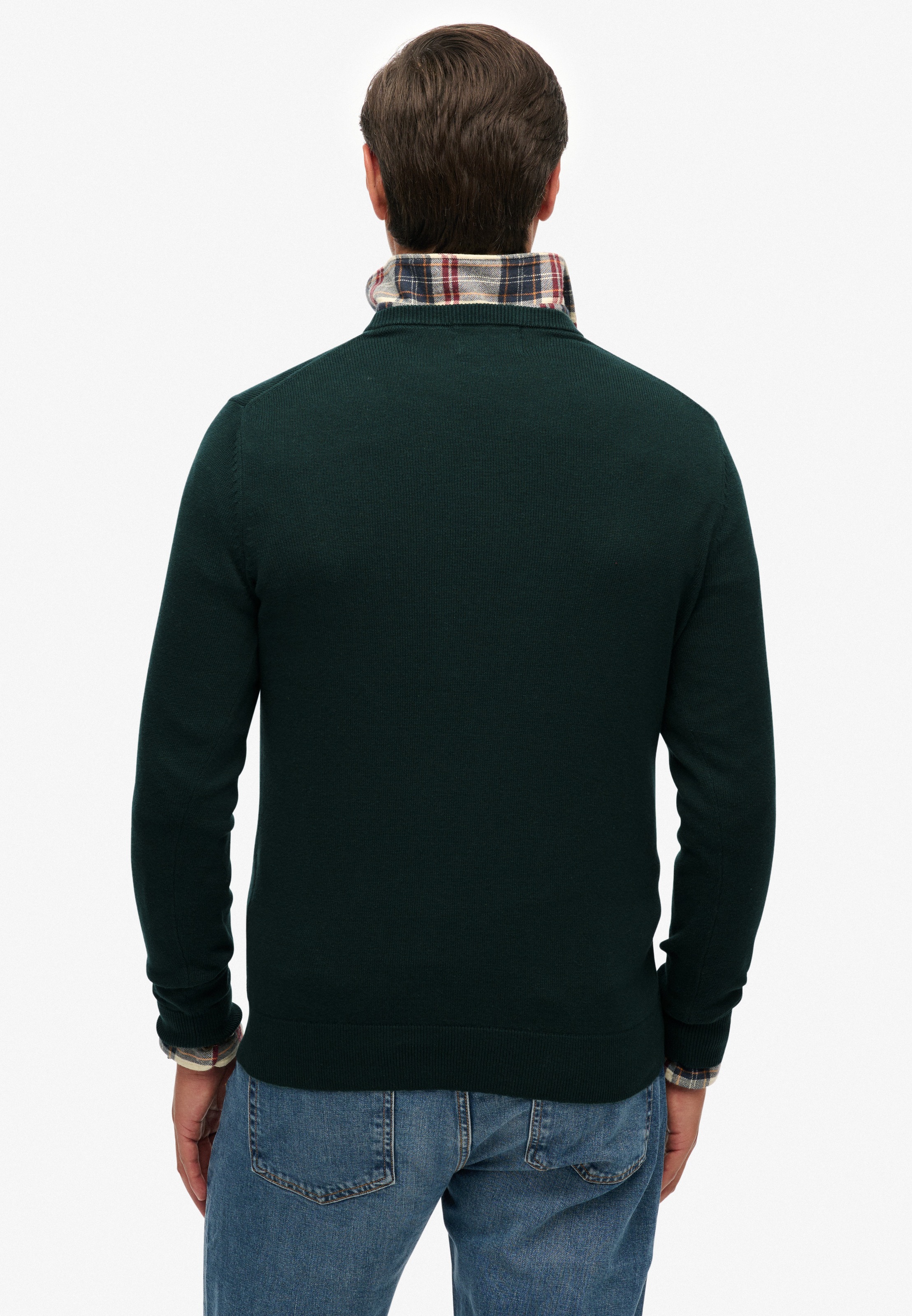 Superdry Strickpullover "ESSENTIALS COTTON JUMPER" günstig online kaufen