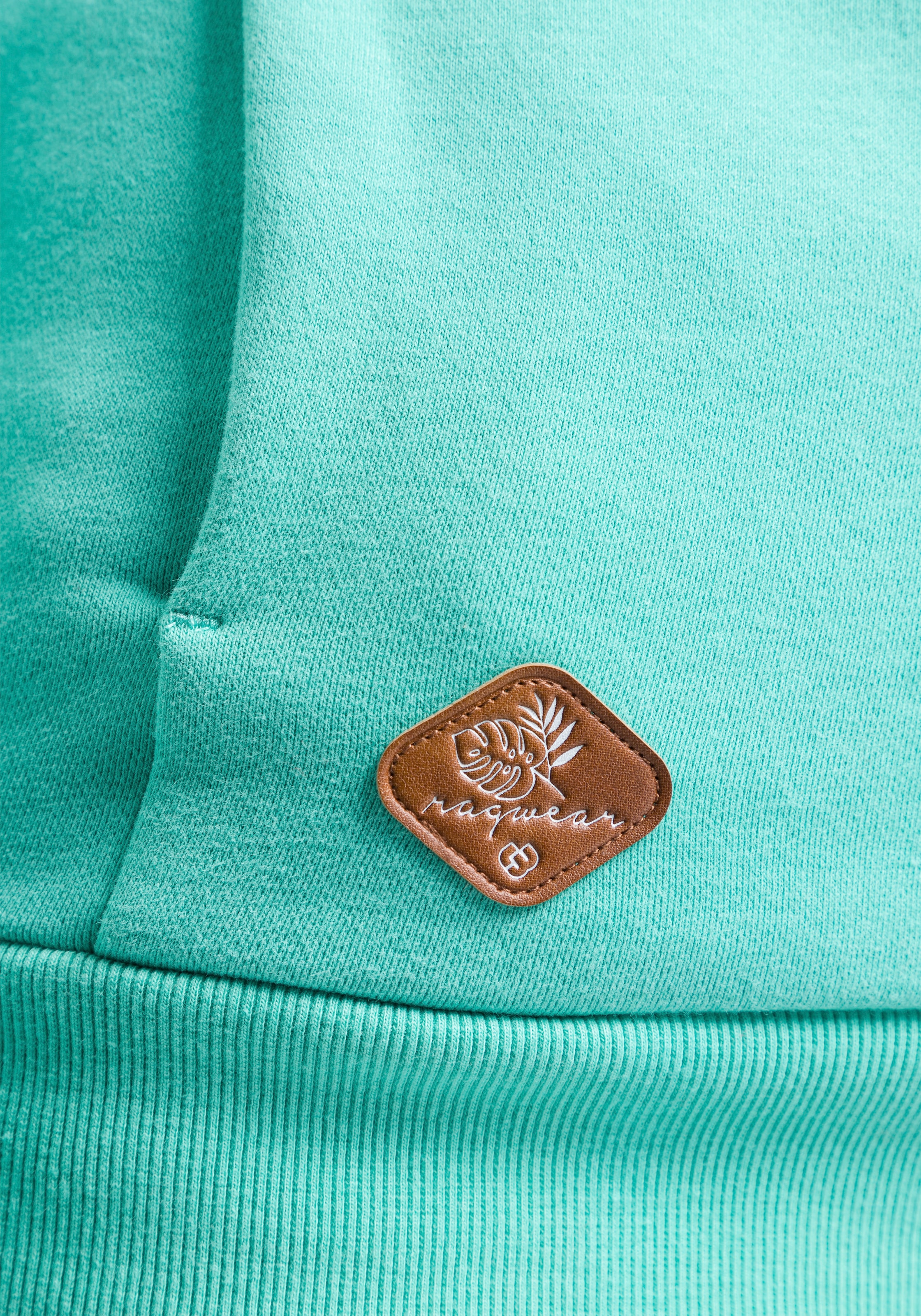 Ragwear Kapuzensweatshirt »GRIPYBUTTON«, Sweater mit rustikalen Kordel-Akzenten