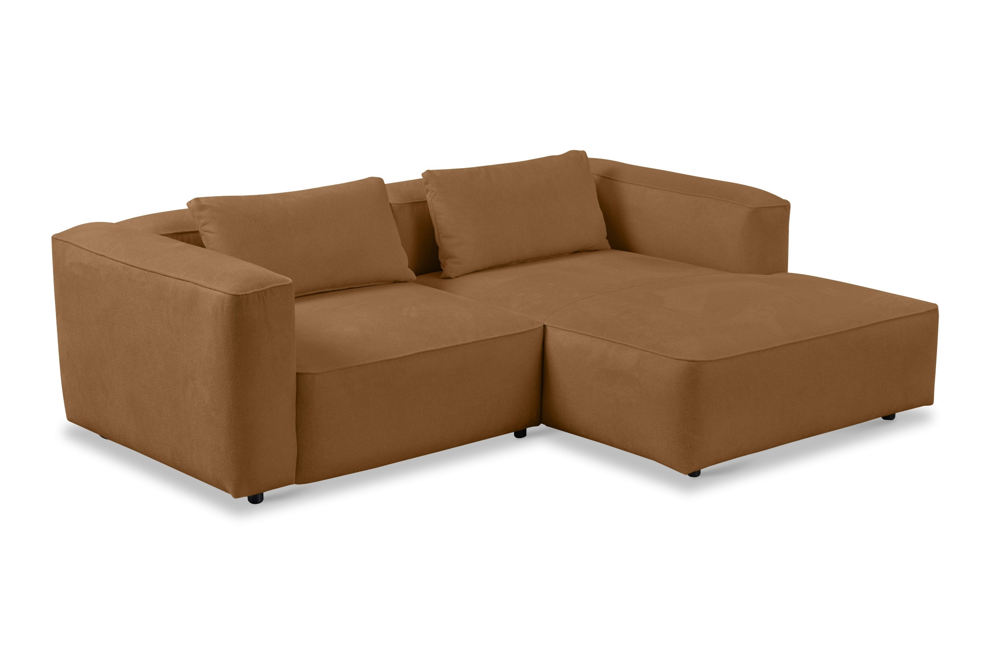 andas Ecksofa »Tvinnet«, Breite 228 cm, extra tiefe Sitzfläche, kubisches Sitzvergnügen