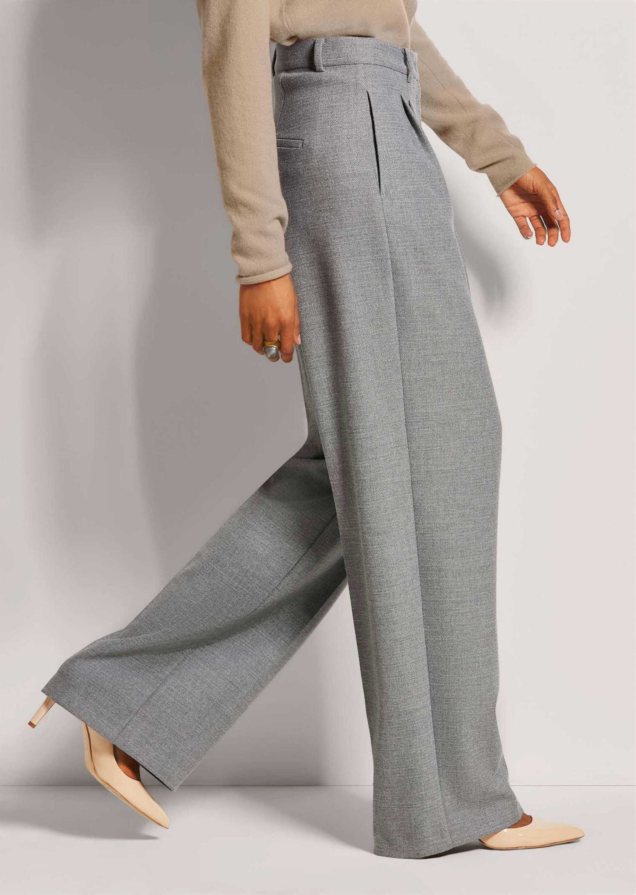 MADELEINE Bundfaltenhose »Palazzohose Weite Bundfaltenhose mit Formbund«