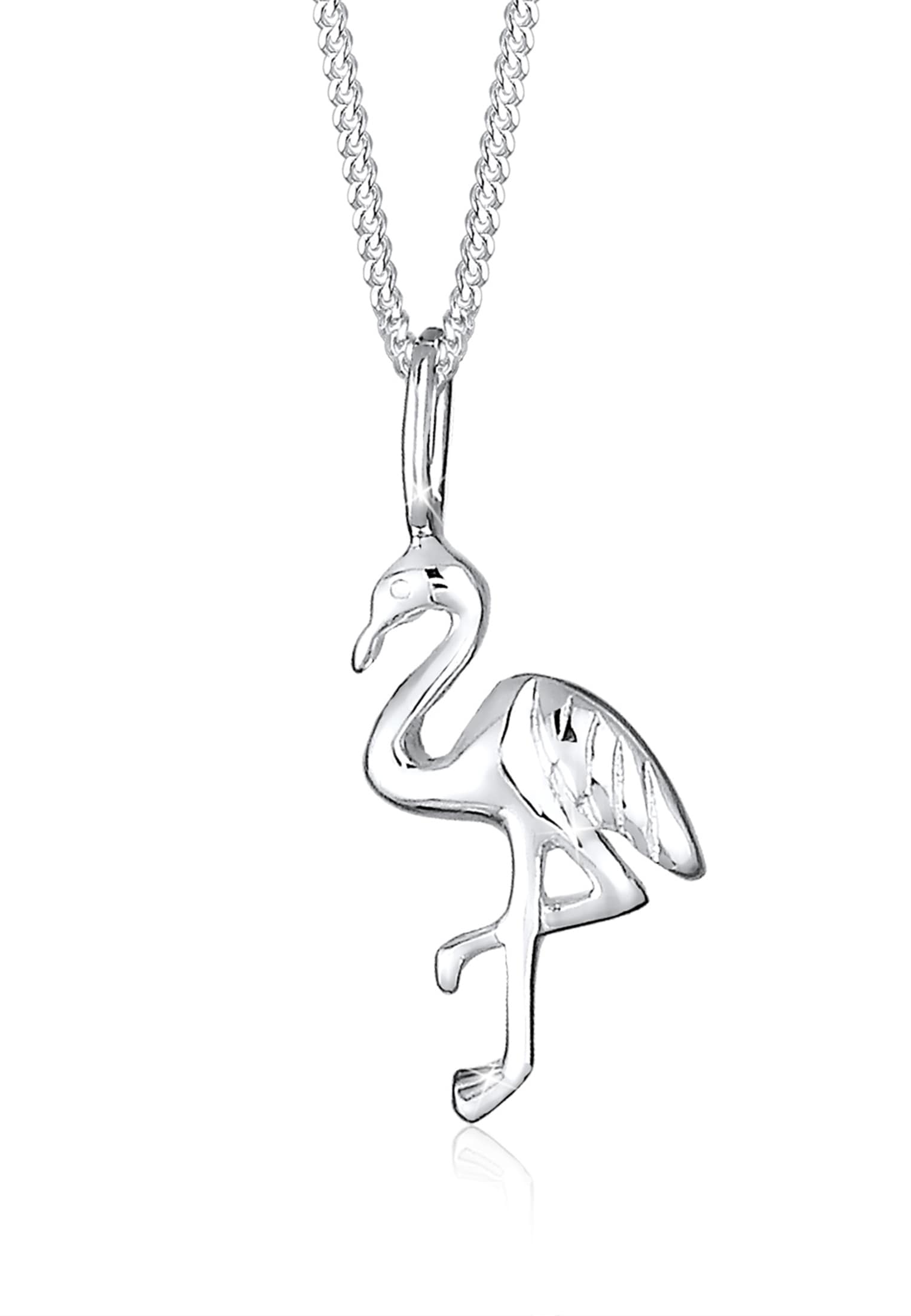Sterling mit kaufen Tropic Silber« Kette BAUR Elli | Anhänger »Flamingo online 925