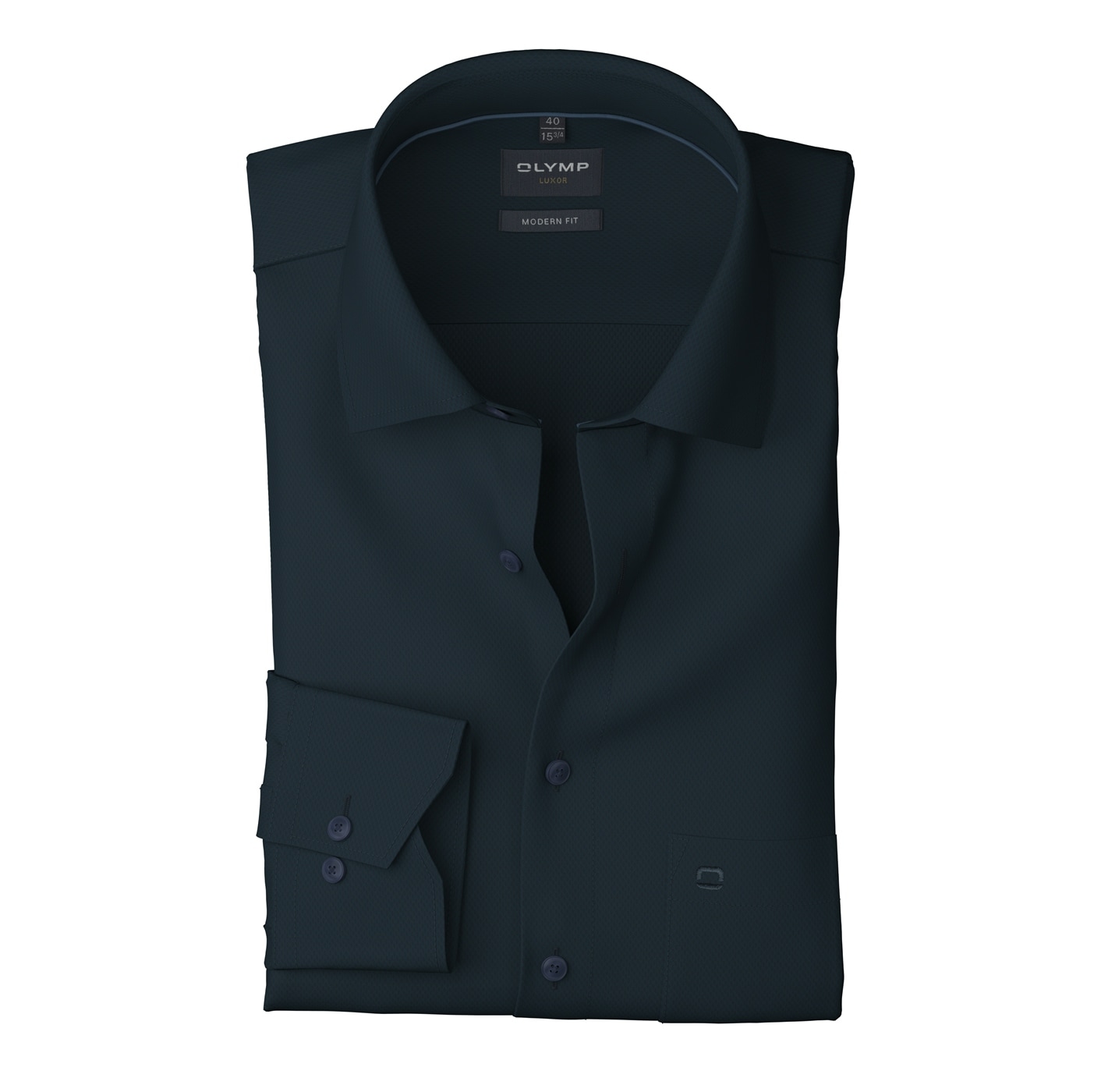 OLYMP Businesshemd »Luxor«, feine Struktur, Modern Fit, New Kentkragen