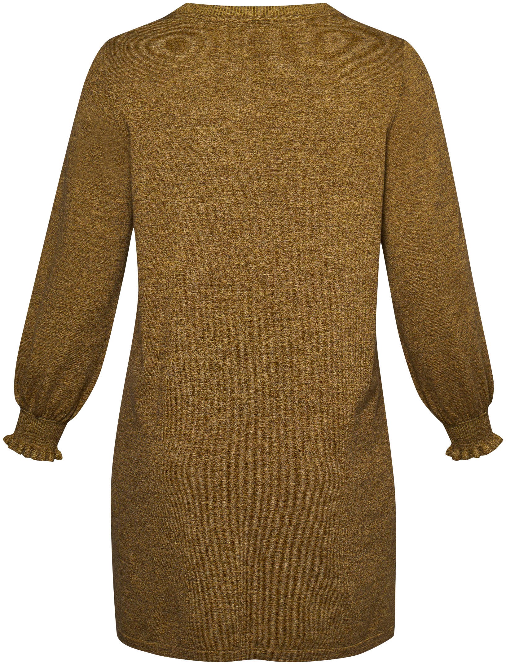 ADIA Sweatkleid »AD Knit Dress«, mit Rüschen am Ärmelabschluss