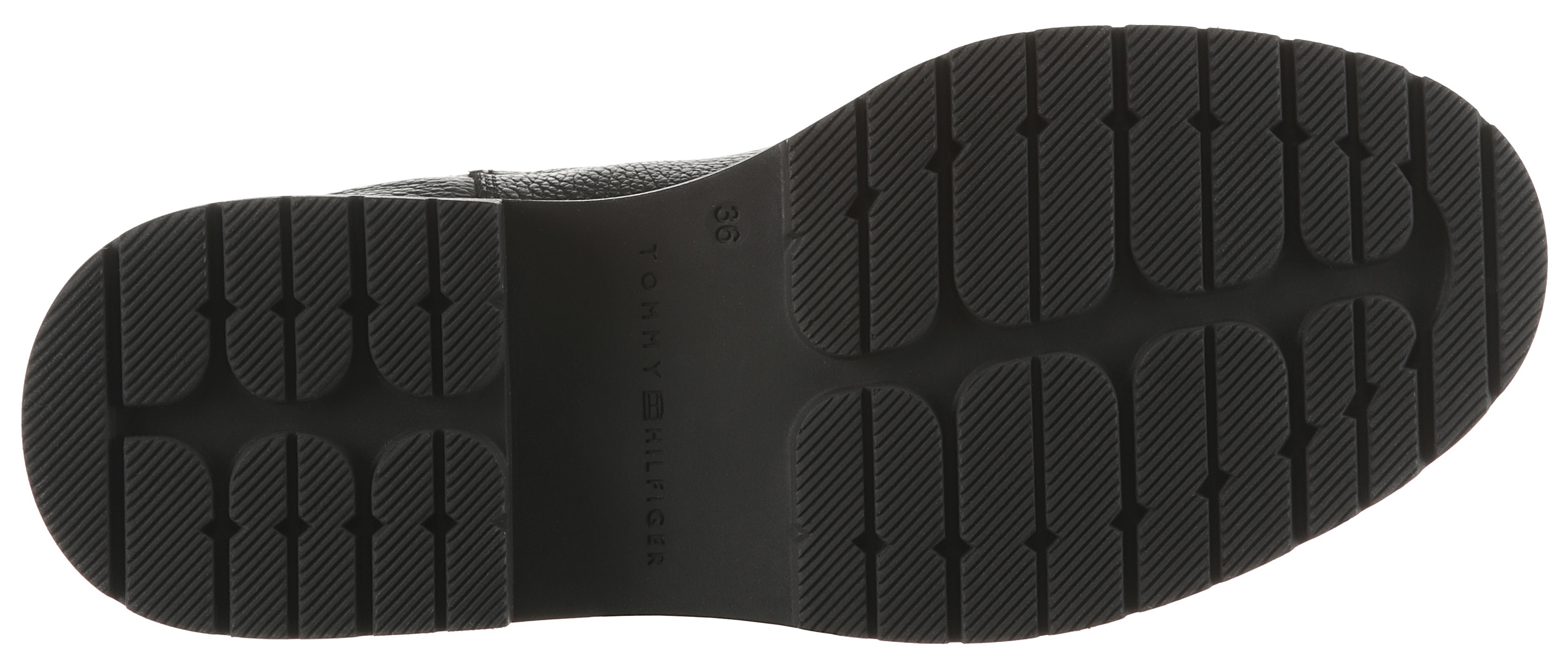 Thumbnail - Tommy Hilfiger Winterboots "TH PLAQUE PEBBLE CHELSEA WARM", Chelseaboots, Schlupfboots, Stiefelette mit praktischer Anzi...