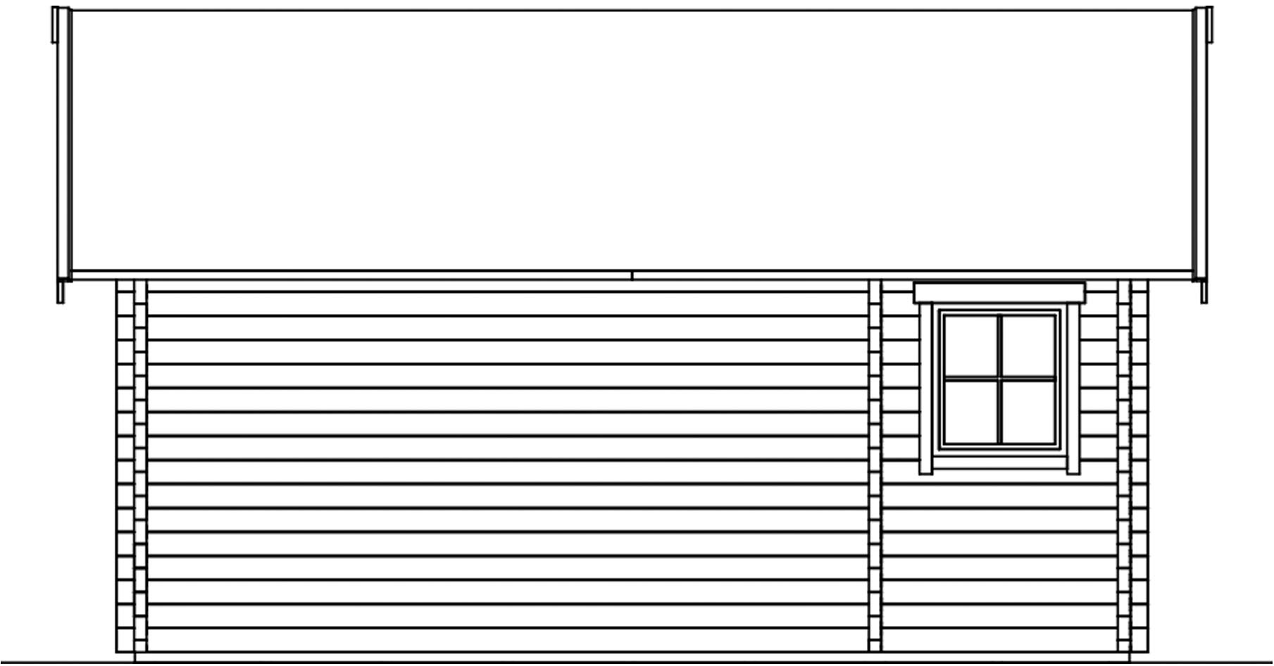 Skanholz Gartenhaus »Toronto 2«