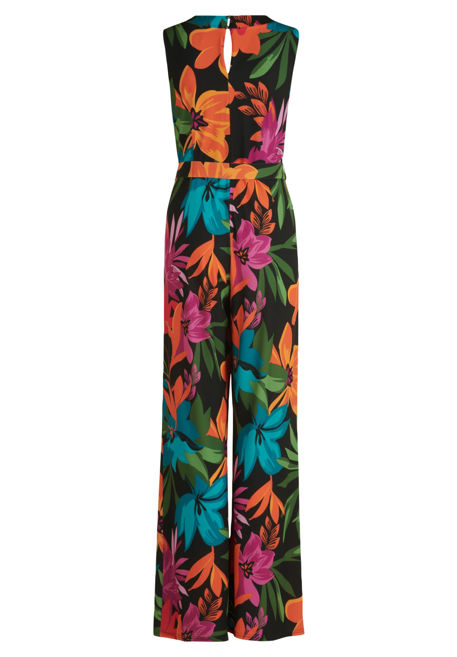 Vera Mont Overall »Vera Mont Jumpsuit mit Bindegürtel«, (1 tlg.), Druck