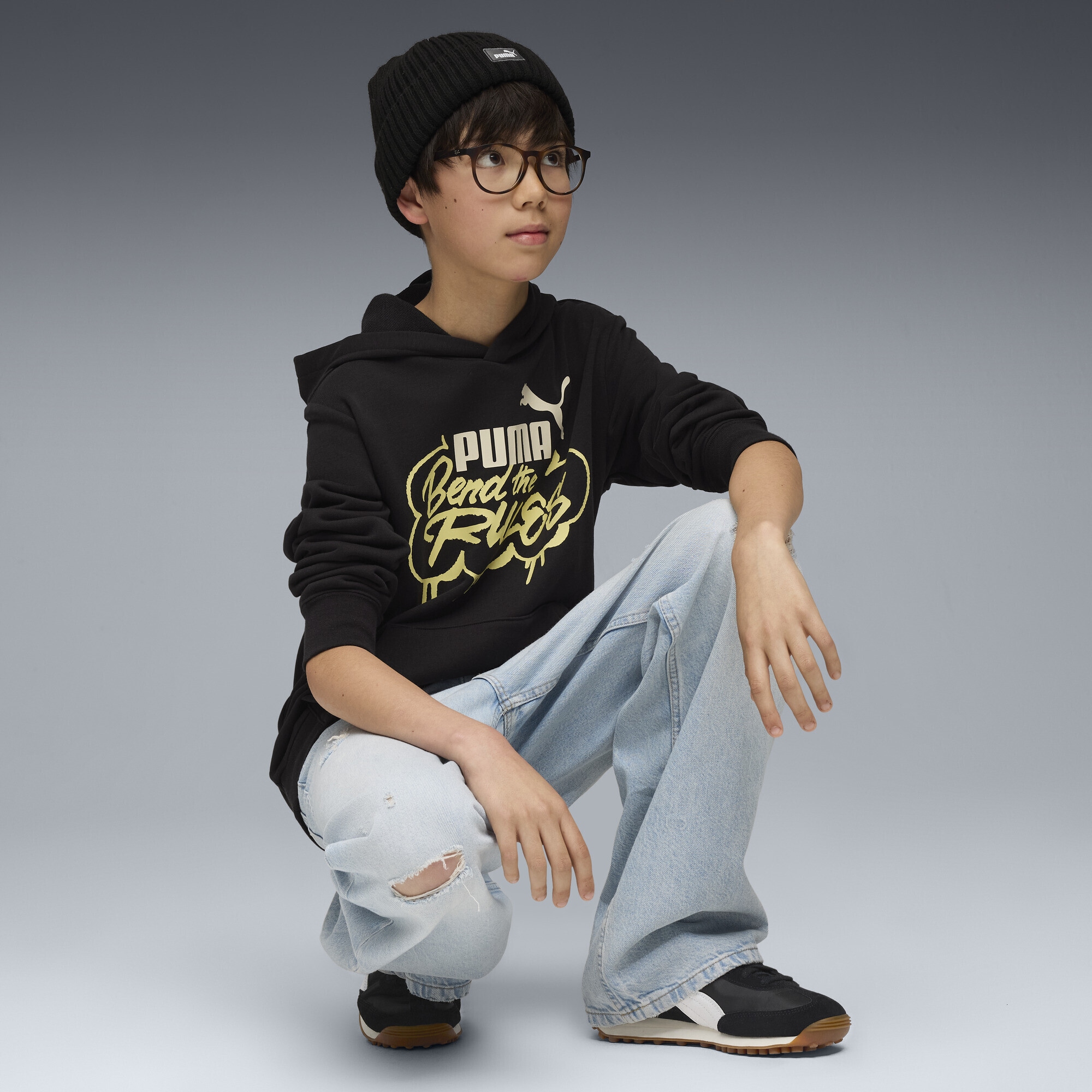 PUMA Hoodie »MID90s Hoodie Jungen«